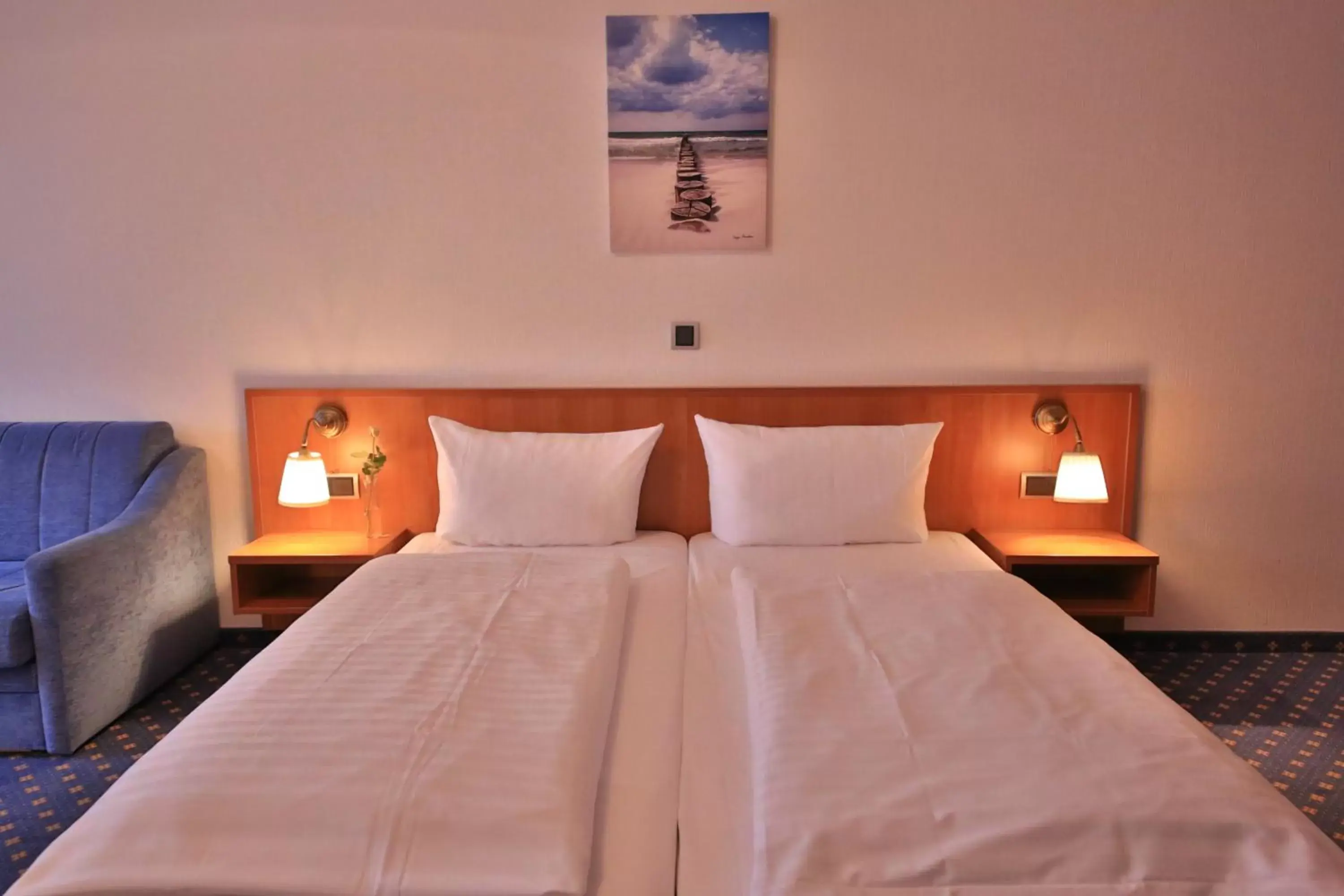 Family Room - single occupancy in ACQUA Strande Yachthotel & Restaurant Family Room - single occupancy in ACQUA Strande Yachthotel & Restaurant