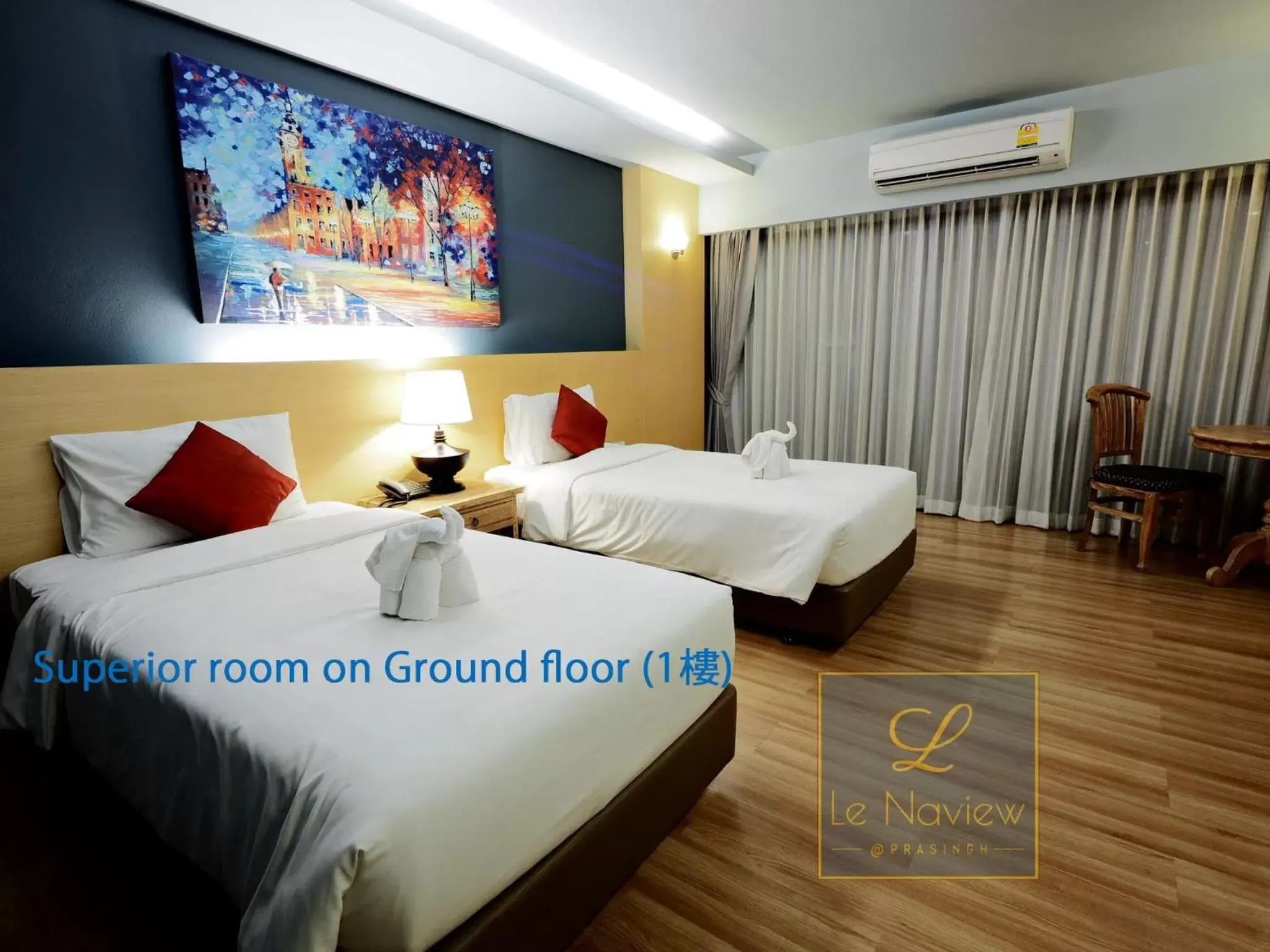 Superior Twin Room in Le Naview @Prasingh Superior Twin Room in Le Naview @Prasingh