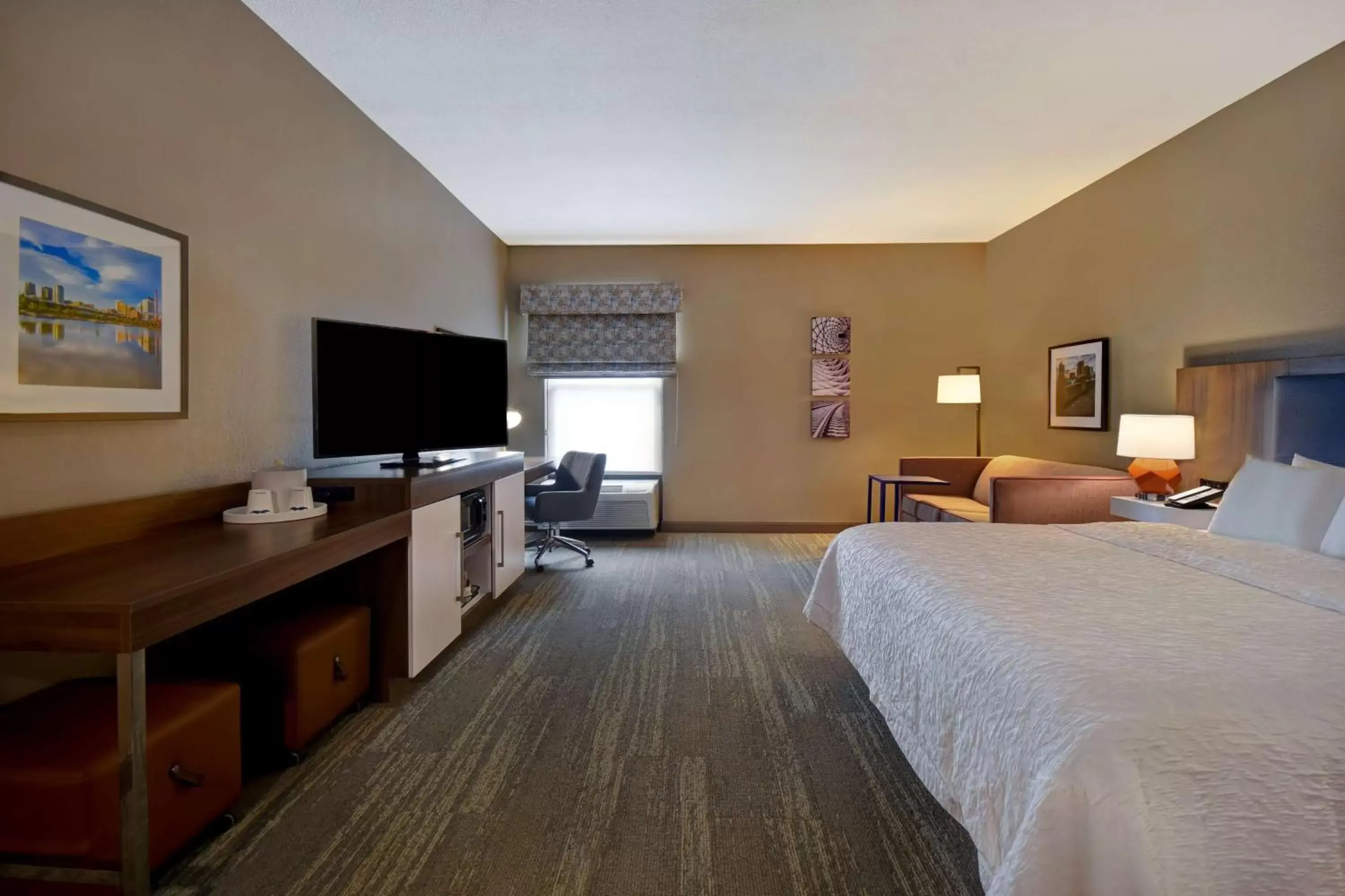 King Room with Sofa Bed - Non-Smoking in Hampton Inn Birmingham-Colonnade 280 King Room with Sofa Bed - Non-Smoking in Hampton Inn Birmingham-Colonnade 280