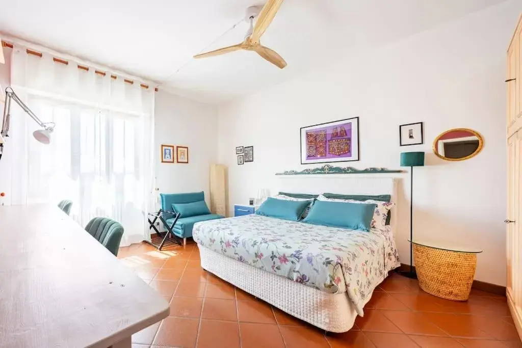 Bed, Seating Area in La casa dell'Adri B&B con camino Bed, Seating Area in La casa dell'Adri B&B con camino