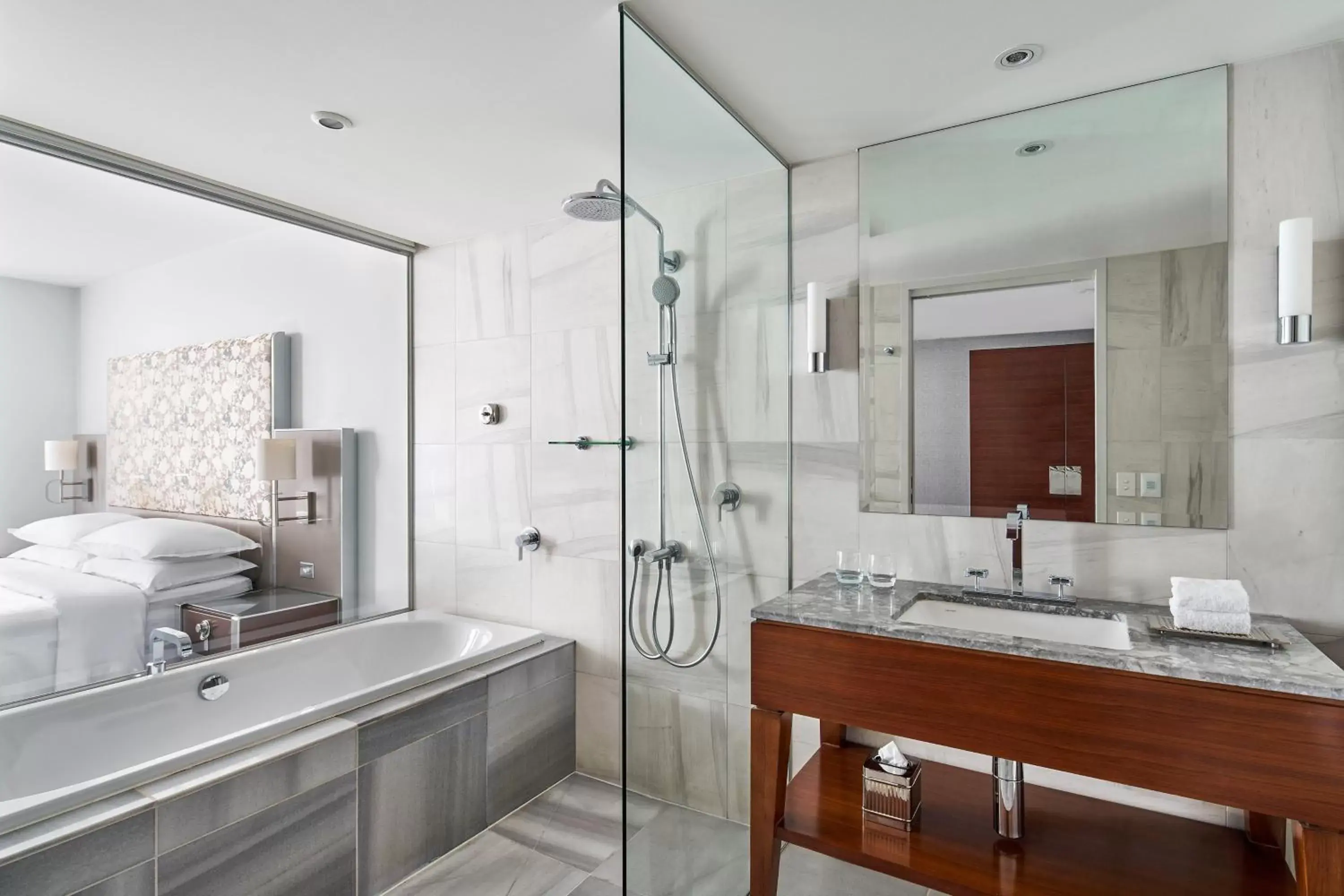 Executive One-Bedroom King Suite with Terrace and City View in Sheraton Melbourne Hotel Executive One-Bedroom King Suite with Terrace and City View in Sheraton Melbourne Hotel