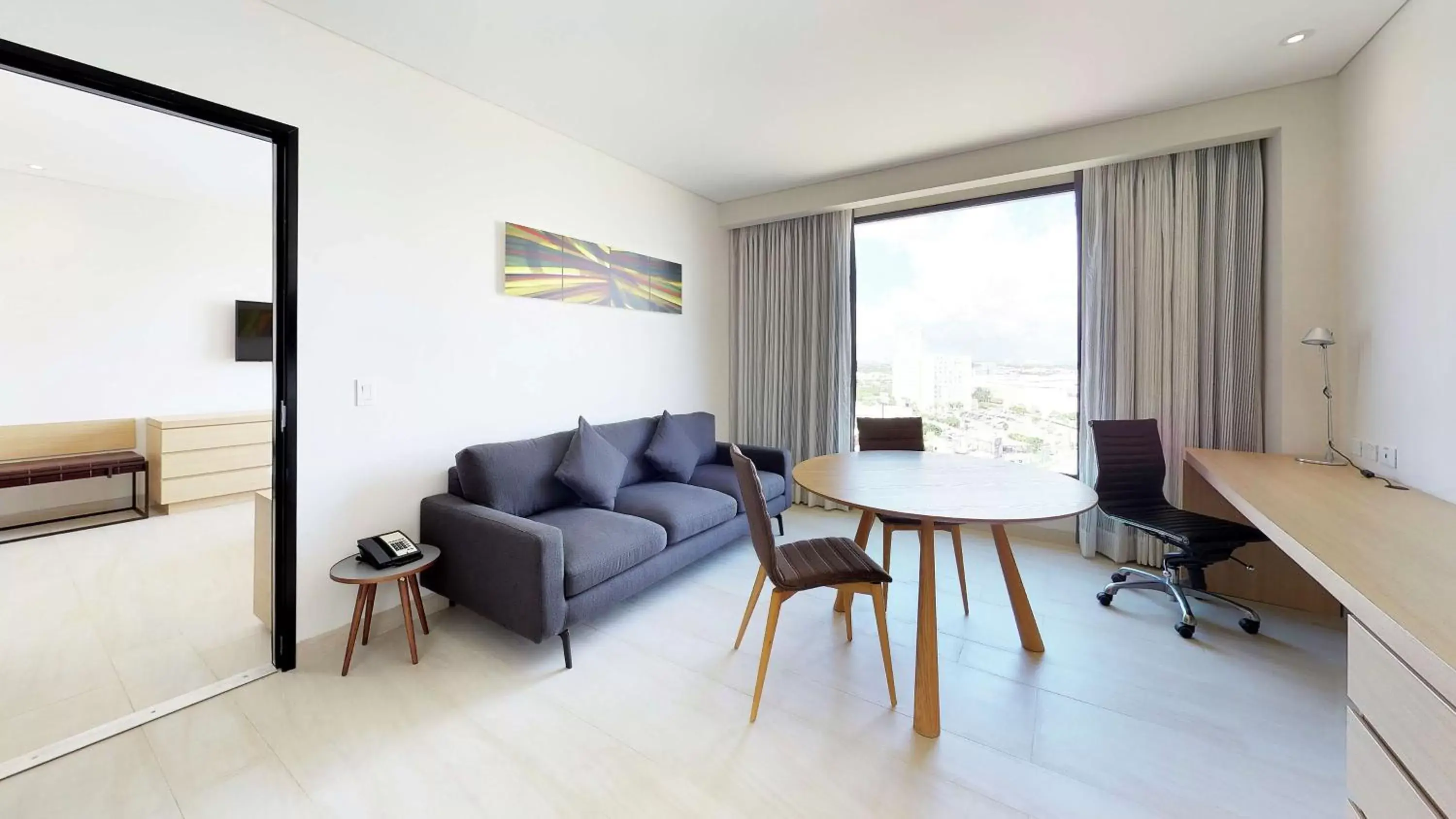 One-Bedroom King Suite with Two Bathrooms in Hilton Garden Inn Merida One-Bedroom King Suite with Two Bathrooms in Hilton Garden Inn Merida