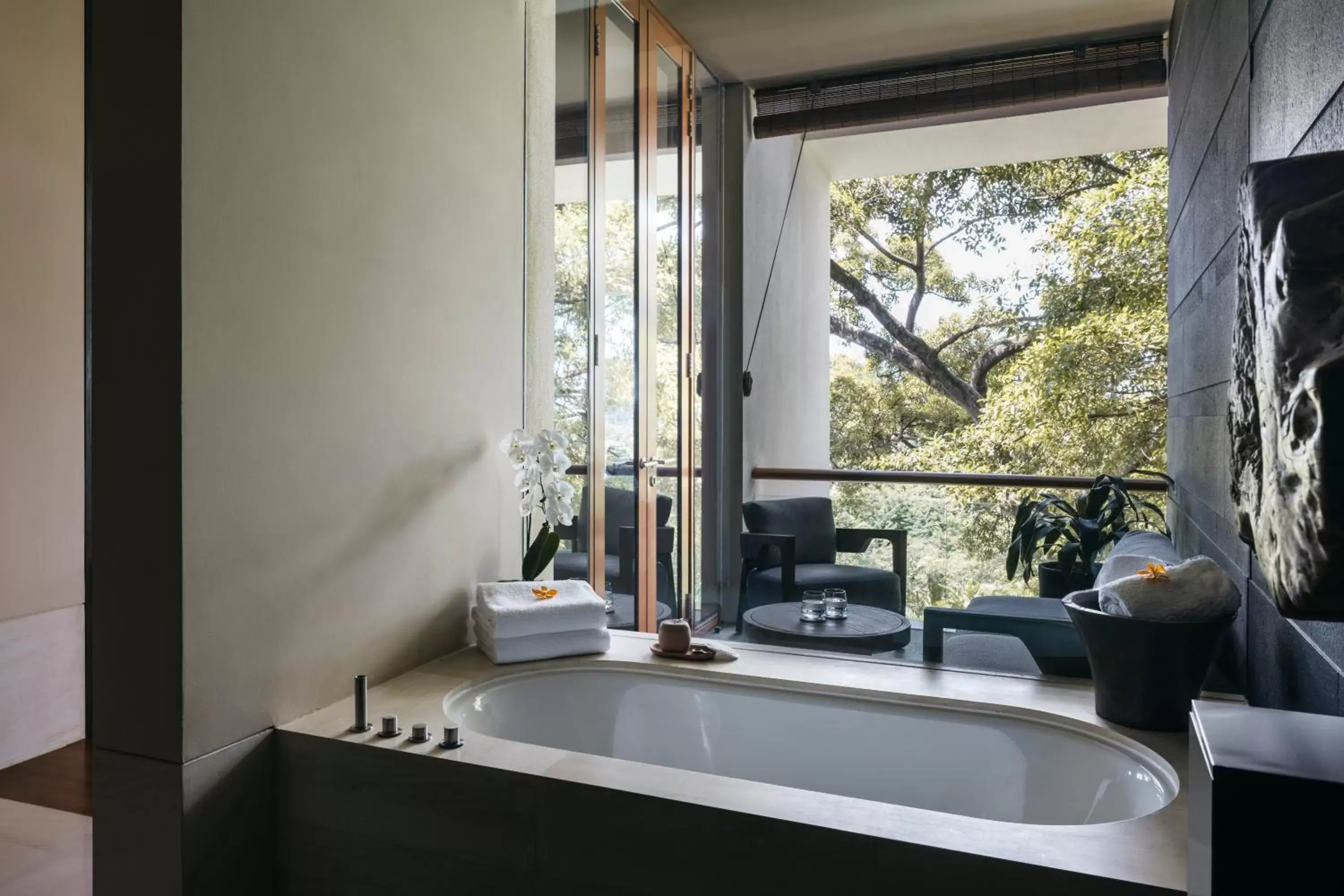 King Room with Garden View in Capella Singapore King Room with Garden View in Capella Singapore