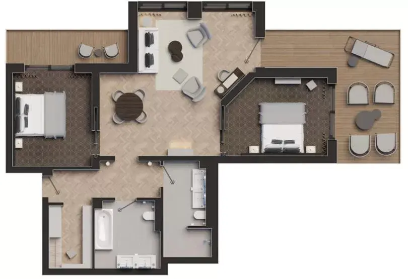 Suite with Sea View in Hotel Strandperle Suite with Sea View in Hotel Strandperle