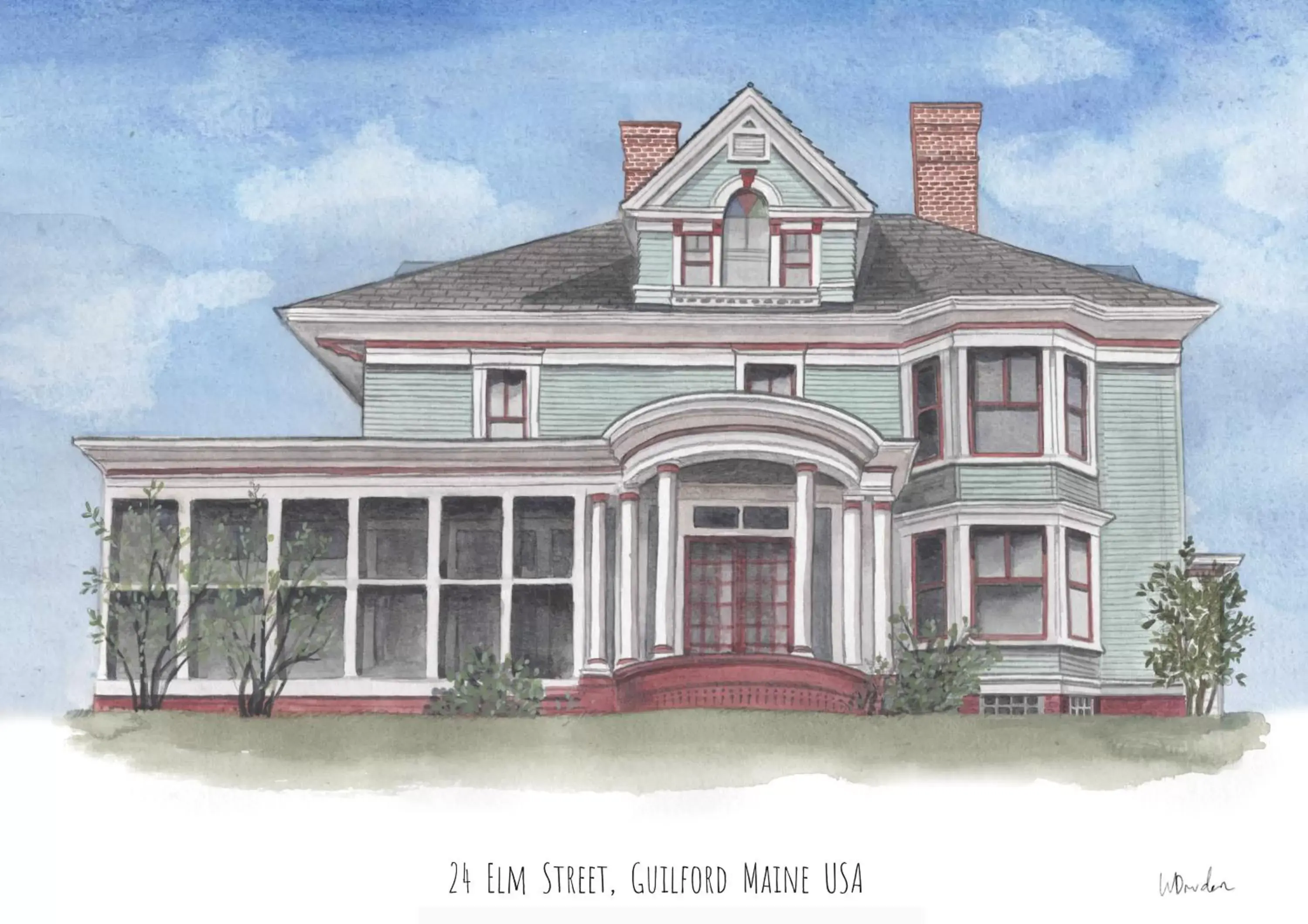 Property Building in Guilford Bed and Breakfast Property Building in Guilford Bed and Breakfast