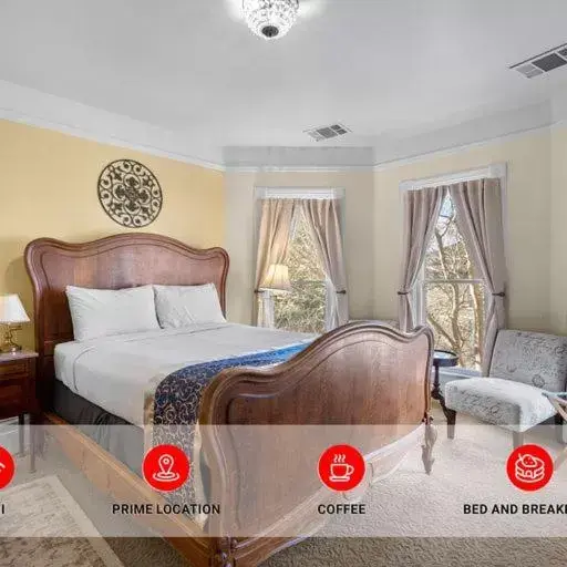 Queen Room in Hennessey House Bed and Breakfast Queen Room in Hennessey House Bed and Breakfast