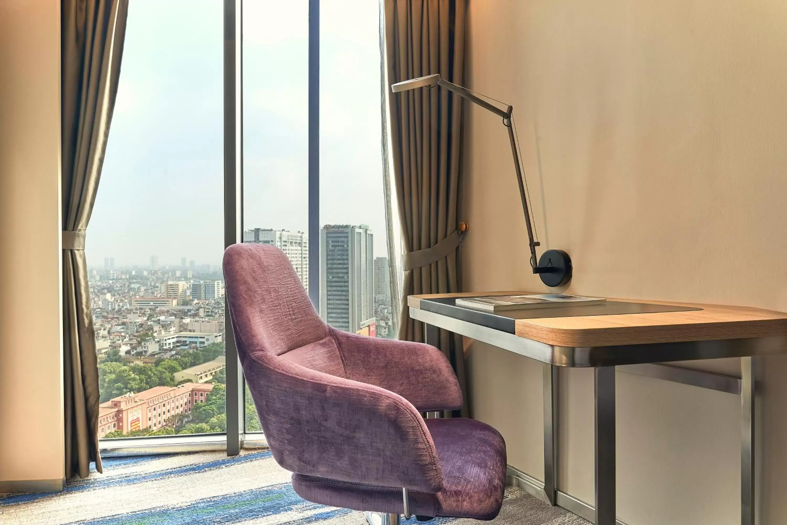 Superior Twin Room with City View in Novotel Hanoi Thai Ha Superior Twin Room with City View in Novotel Hanoi Thai Ha