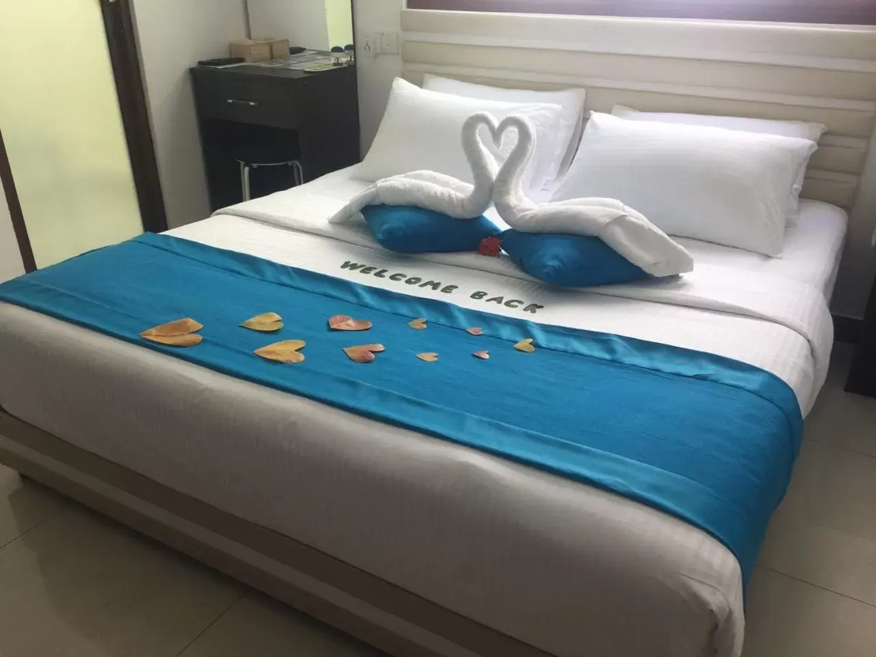 Standard Double Room (10% off on Male City Tour) in Huvan Beach Hotel at Hulhumale Standard Double Room (10% off on Male City Tour) in Huvan Beach Hotel at Hulhumale