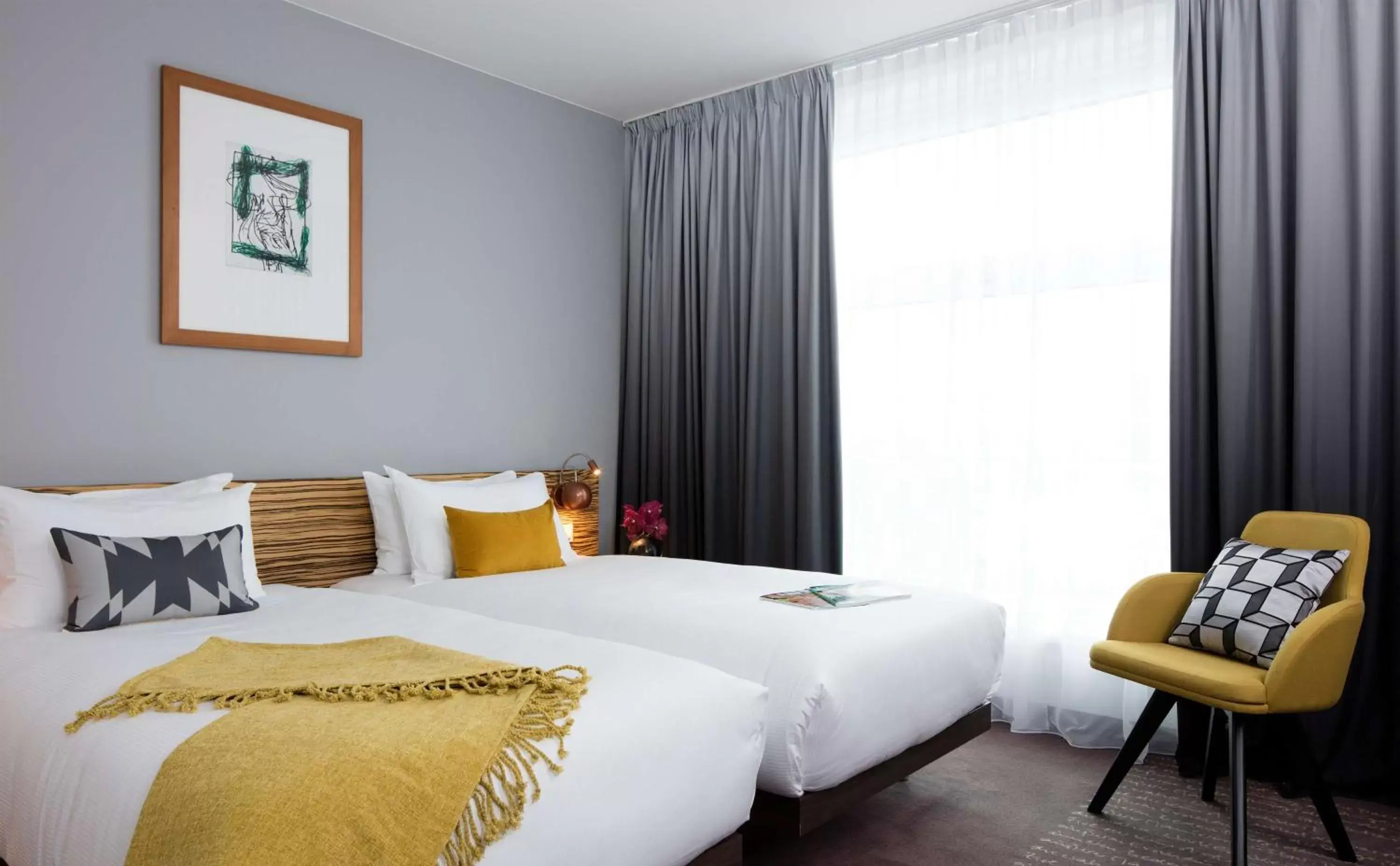 Art Double Room in art'otel berlin mitte, Powered by Radisson Hotels Art Double Room in art'otel berlin mitte, Powered by Radisson Hotels