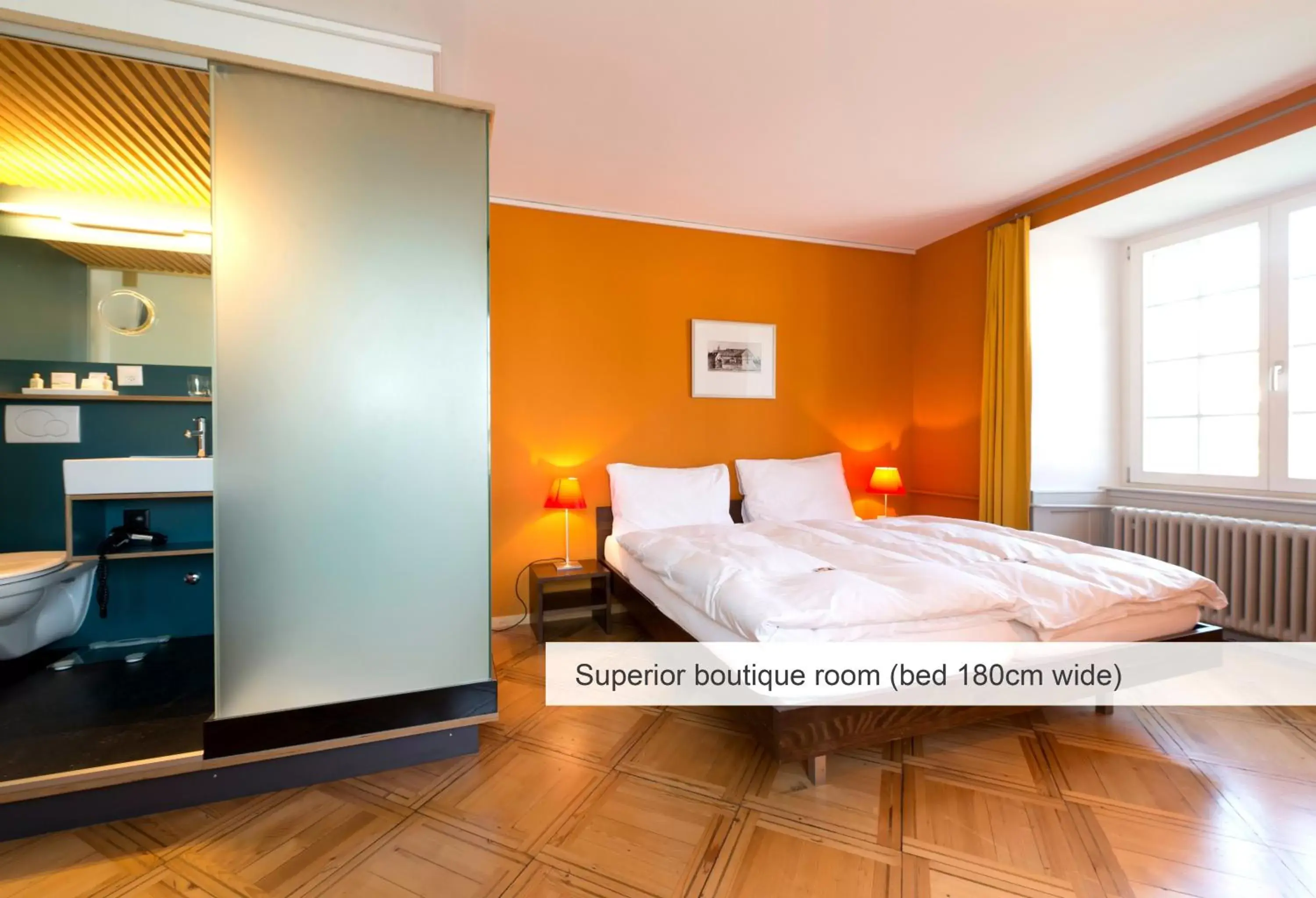 Boutique Double Room with River View in Hotel an der Aare Swiss Quality Boutique Double Room with River View in Hotel an der Aare Swiss Quality