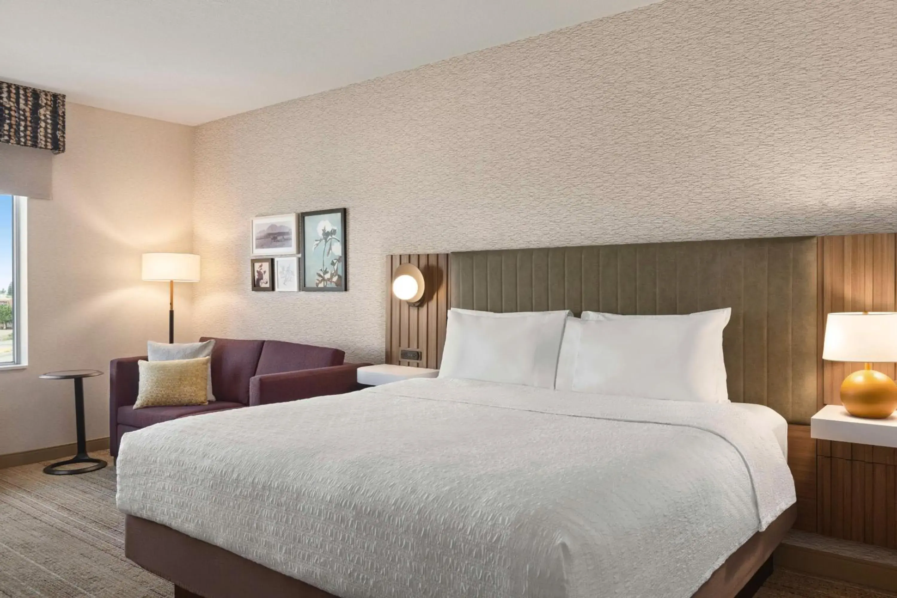 King Room with Sofa Bed in Hampton Inn Stockton, Ca King Room with Sofa Bed in Hampton Inn Stockton, Ca