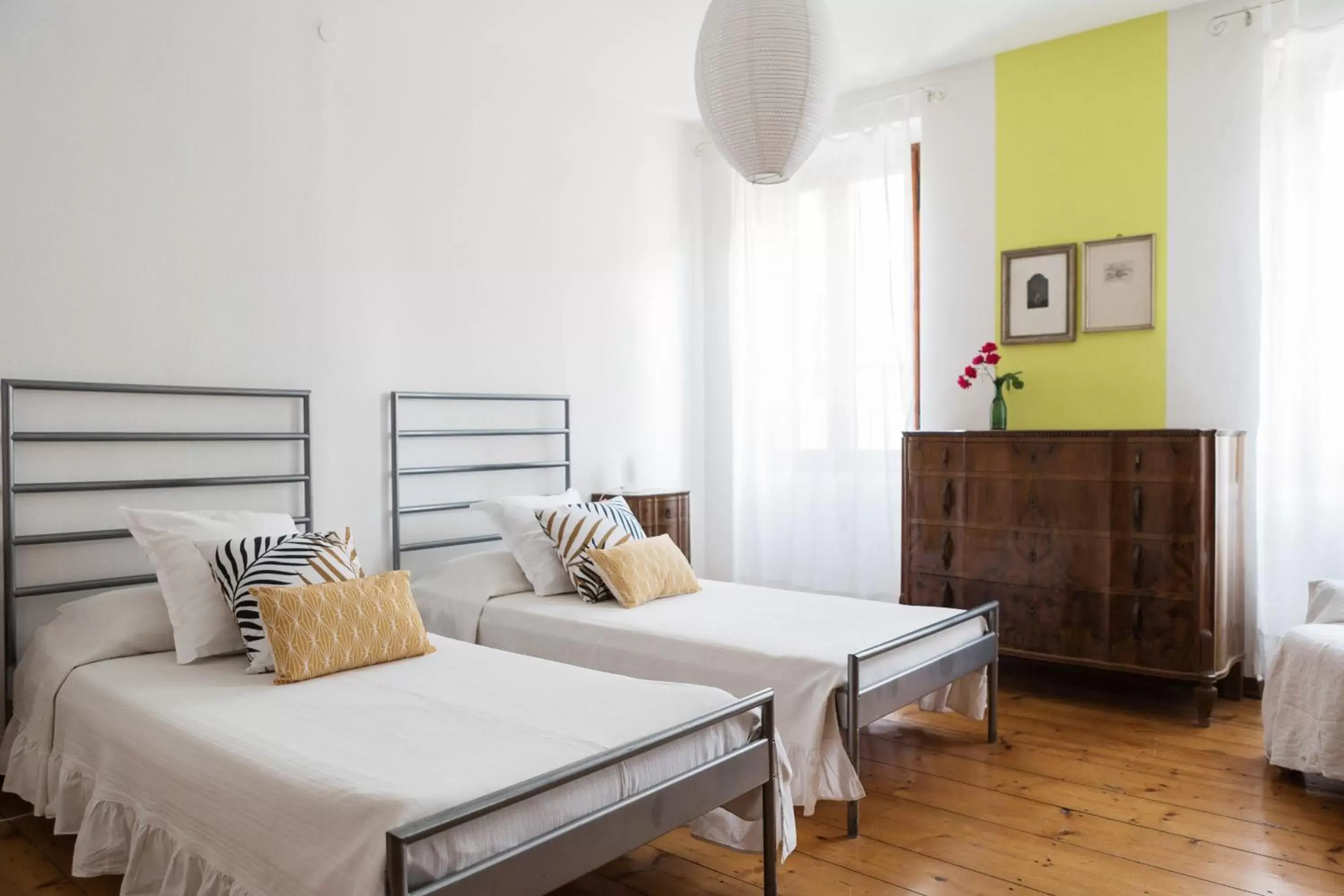 Twin Room with Private External Bathroom in La Casa delle Zie Twin Room with Private External Bathroom in La Casa delle Zie