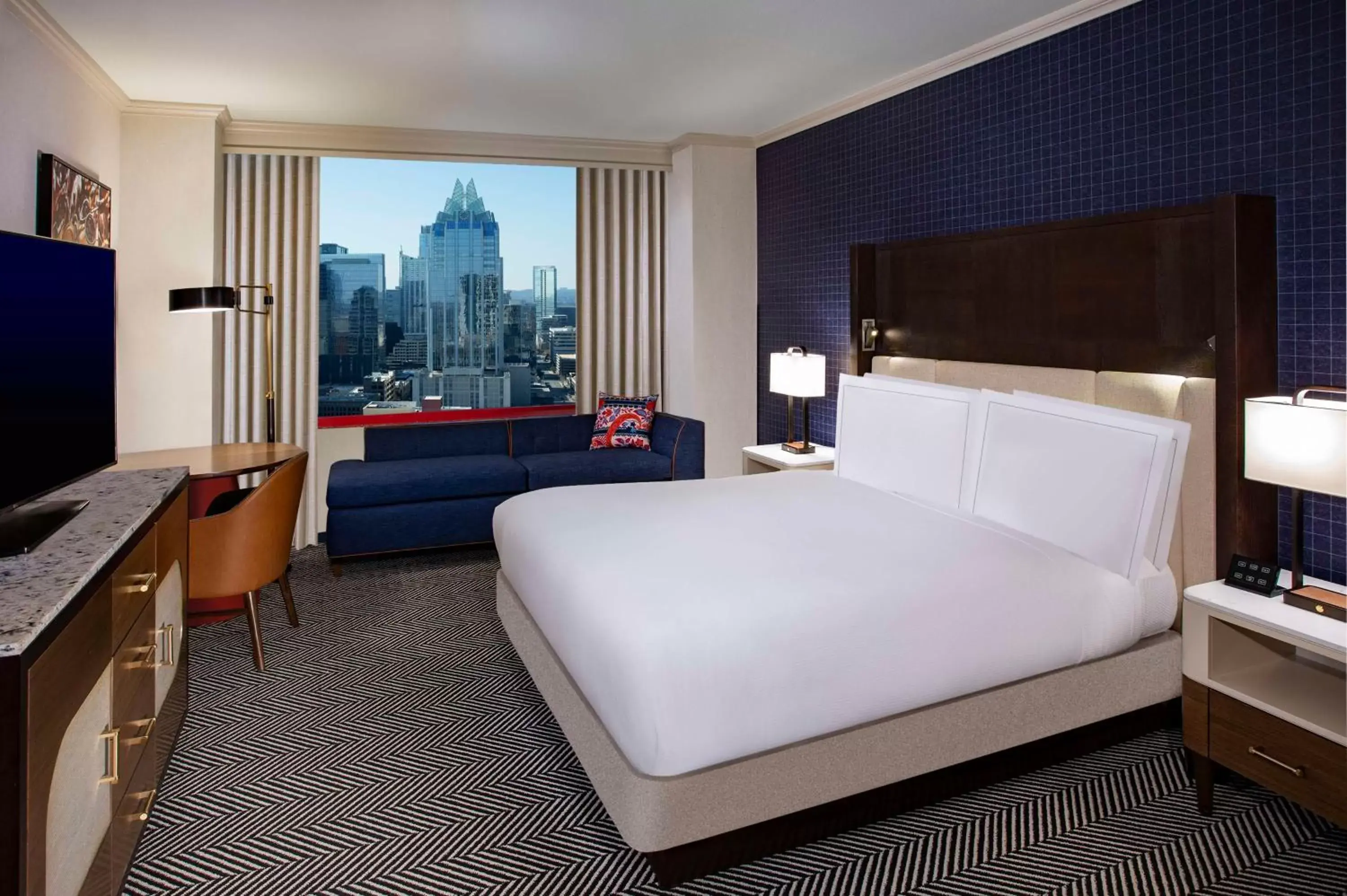 Executive Floor King Room in Hilton Austin Executive Floor King Room in Hilton Austin