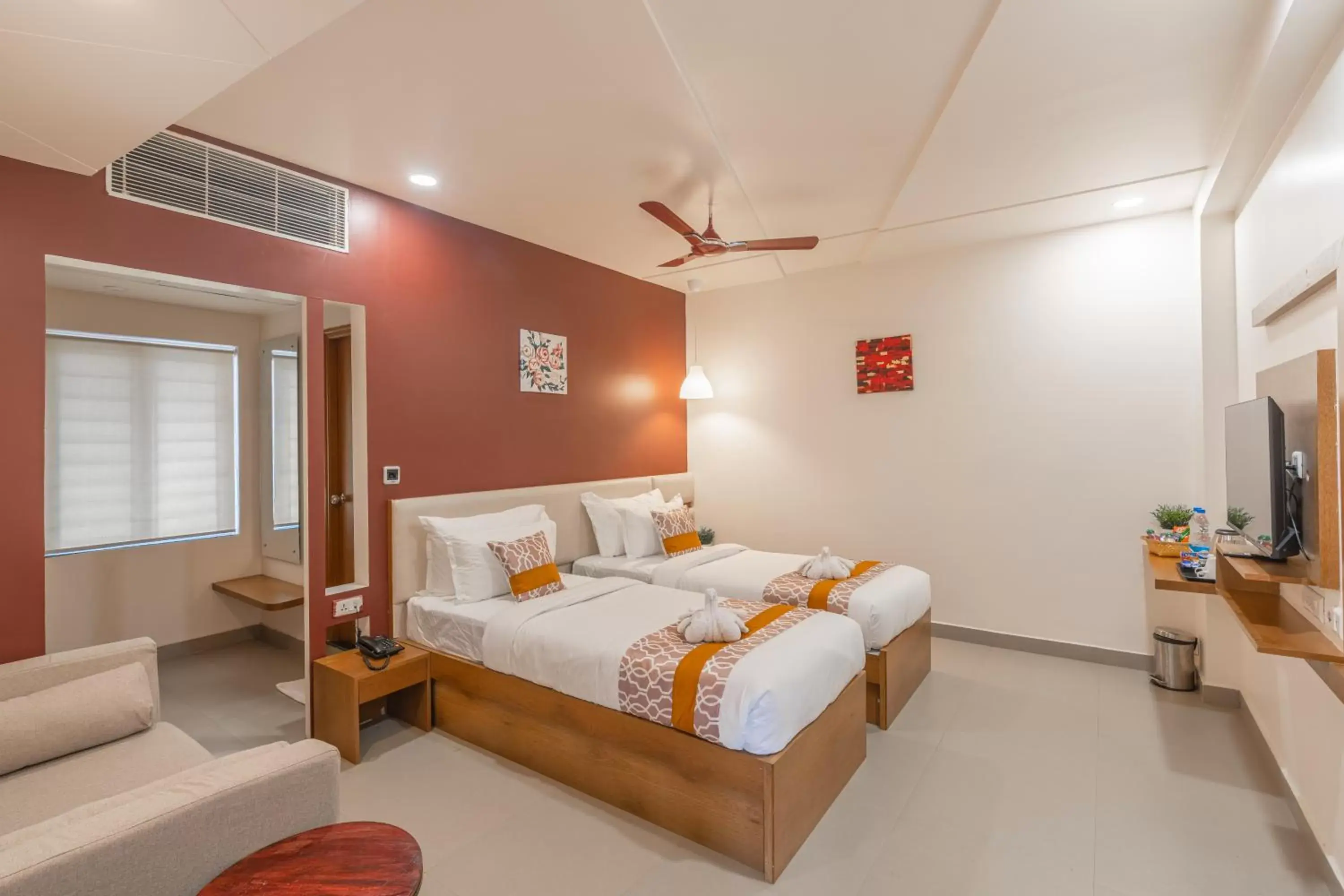 Twin Room in Hotel Akoya - HITECH City Hyderabad Twin Room in Hotel Akoya - HITECH City Hyderabad