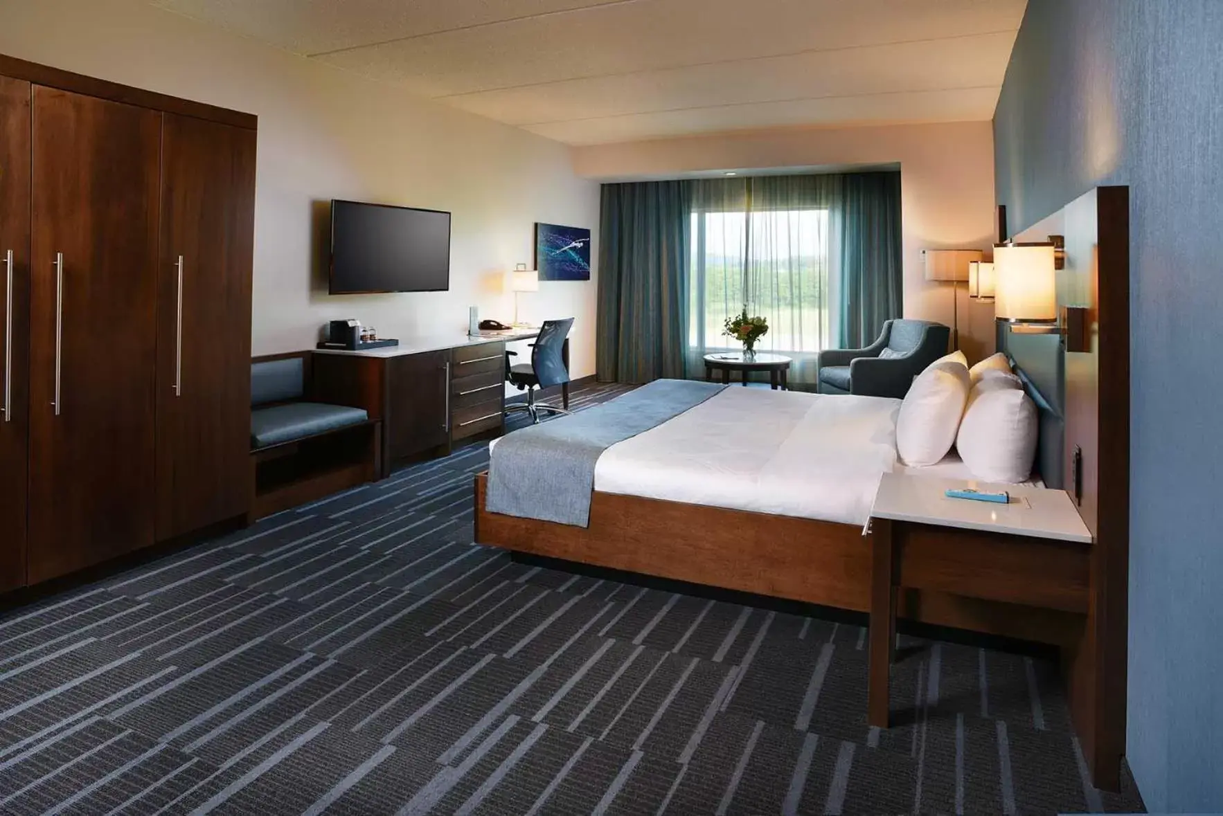 Deluxe King Room in Tioga Downs Casino and Resort Deluxe King Room in Tioga Downs Casino and Resort