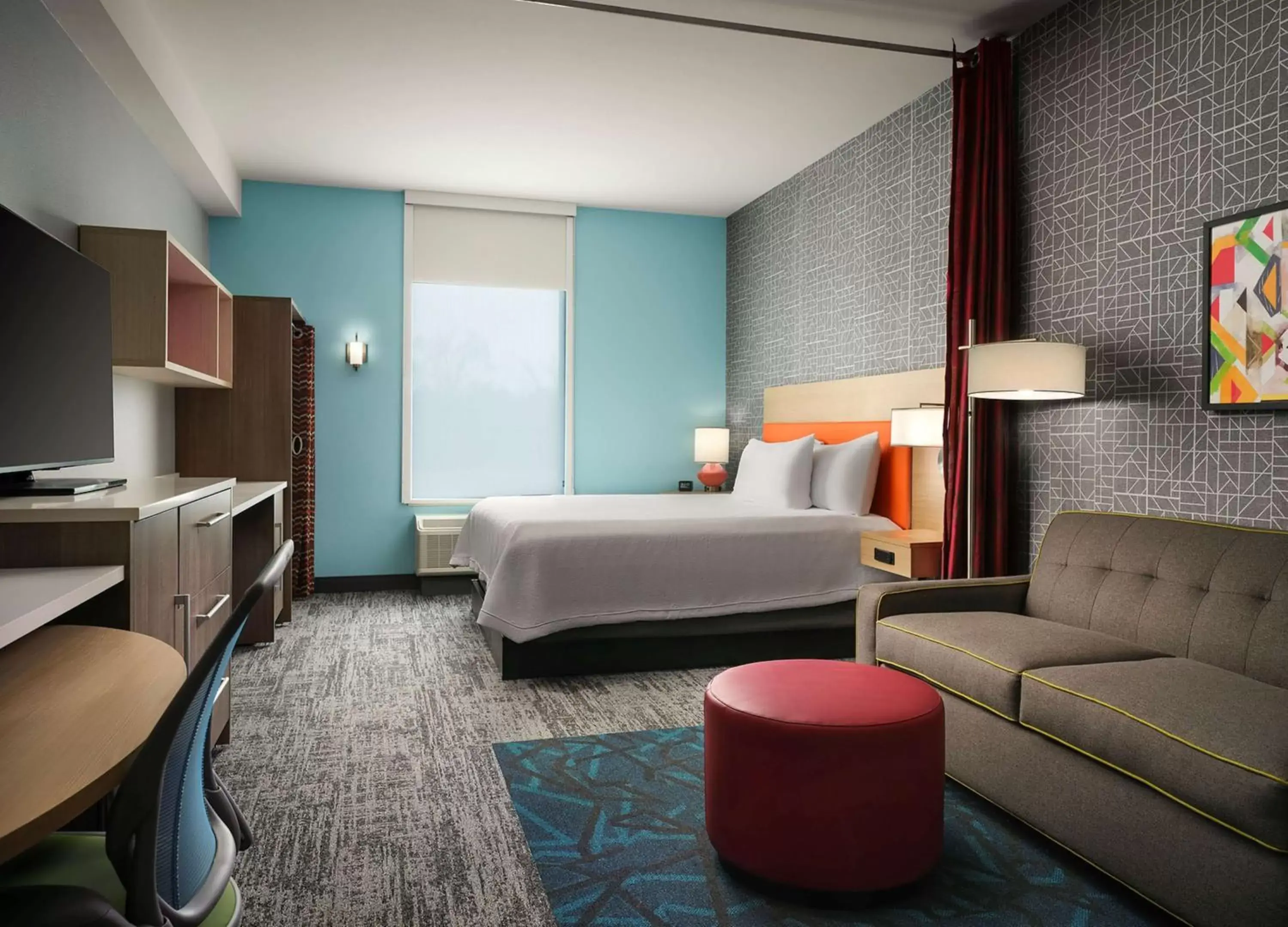 King Studio Suite - Non-Smoking in Home2 Suites By Hilton Jackson/Pearl, Ms King Studio Suite - Non-Smoking in Home2 Suites By Hilton Jackson/Pearl, Ms