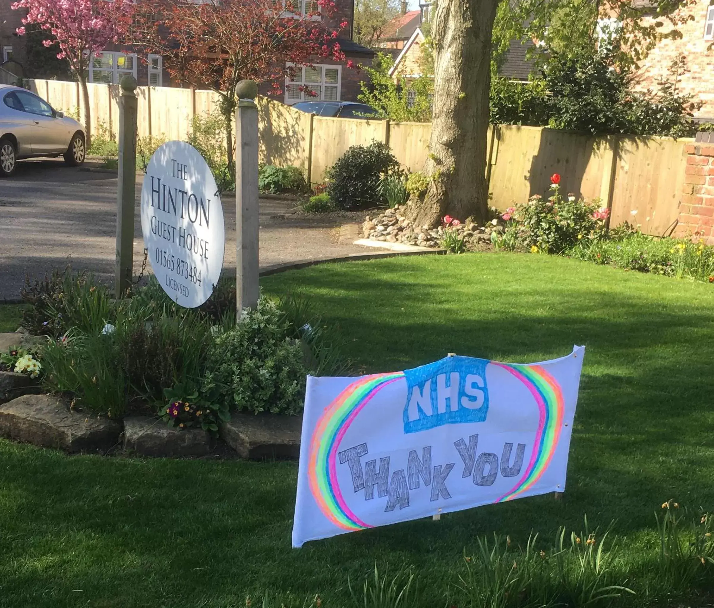 Property Logo/Sign in The Hinton Guest House Property Logo/Sign in The Hinton Guest House