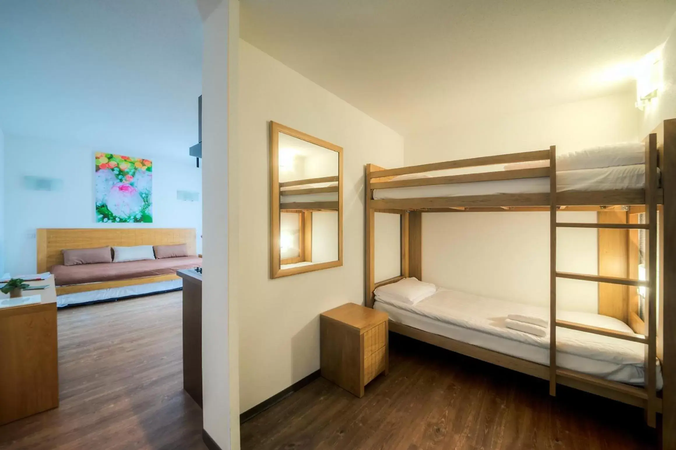 Family Studio with trundle bed in Comfort Aparthotel Mutzig Portes d'Alsace Family Studio with trundle bed in Comfort Aparthotel Mutzig Portes d'Alsace