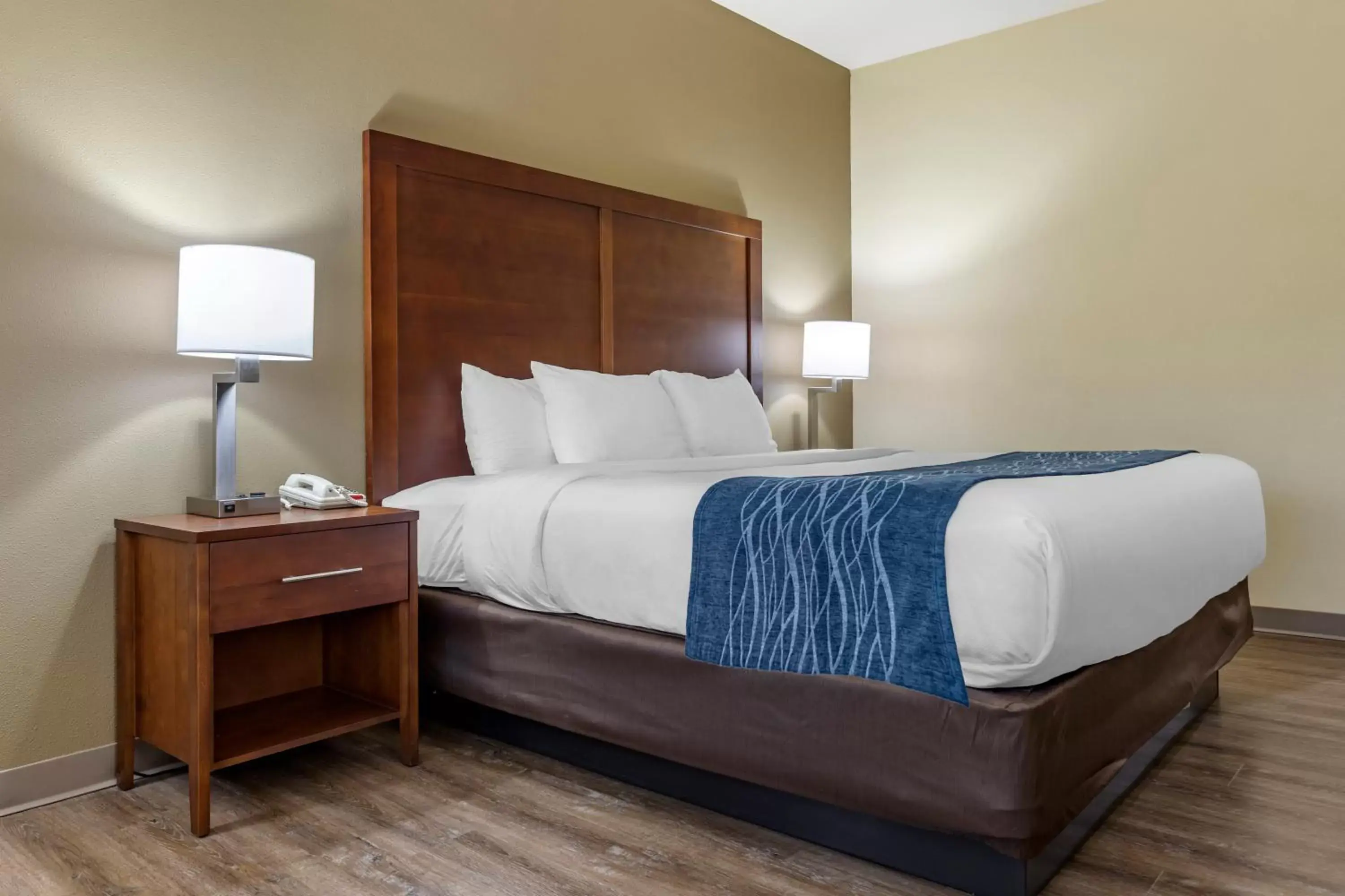 King Room with Roll-In Shower - Accessible/Non-Smoking in Comfort Inn & Suites High Point - Archdale King Room with Roll-In Shower - Accessible/Non-Smoking in Comfort Inn & Suites High Point - Archdale
