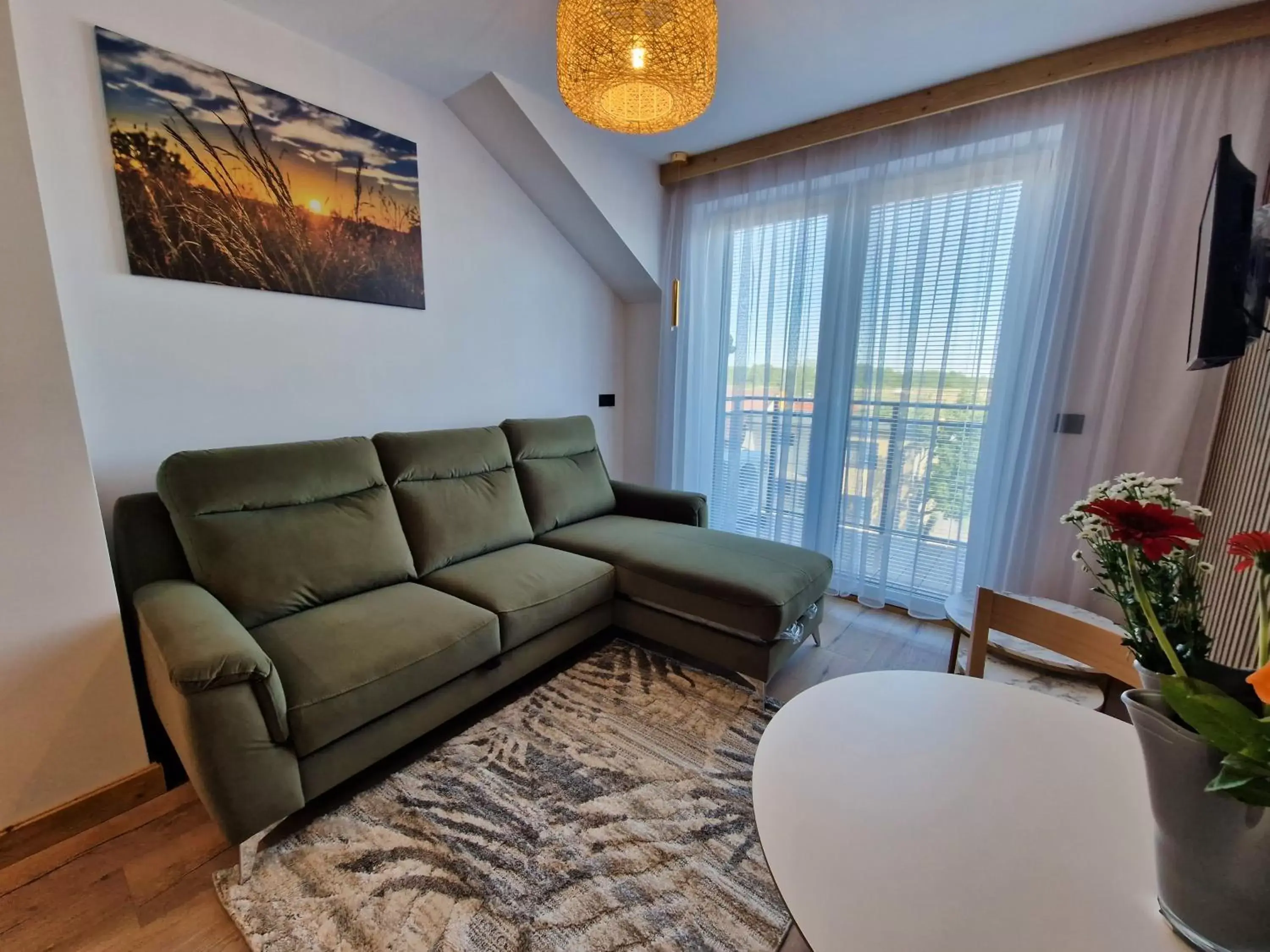 Deluxe Double Room with Balcony and Sea View in Zatoka Wypoczynku Apartamenty Deluxe Double Room with Balcony and Sea View in Zatoka Wypoczynku Apartamenty