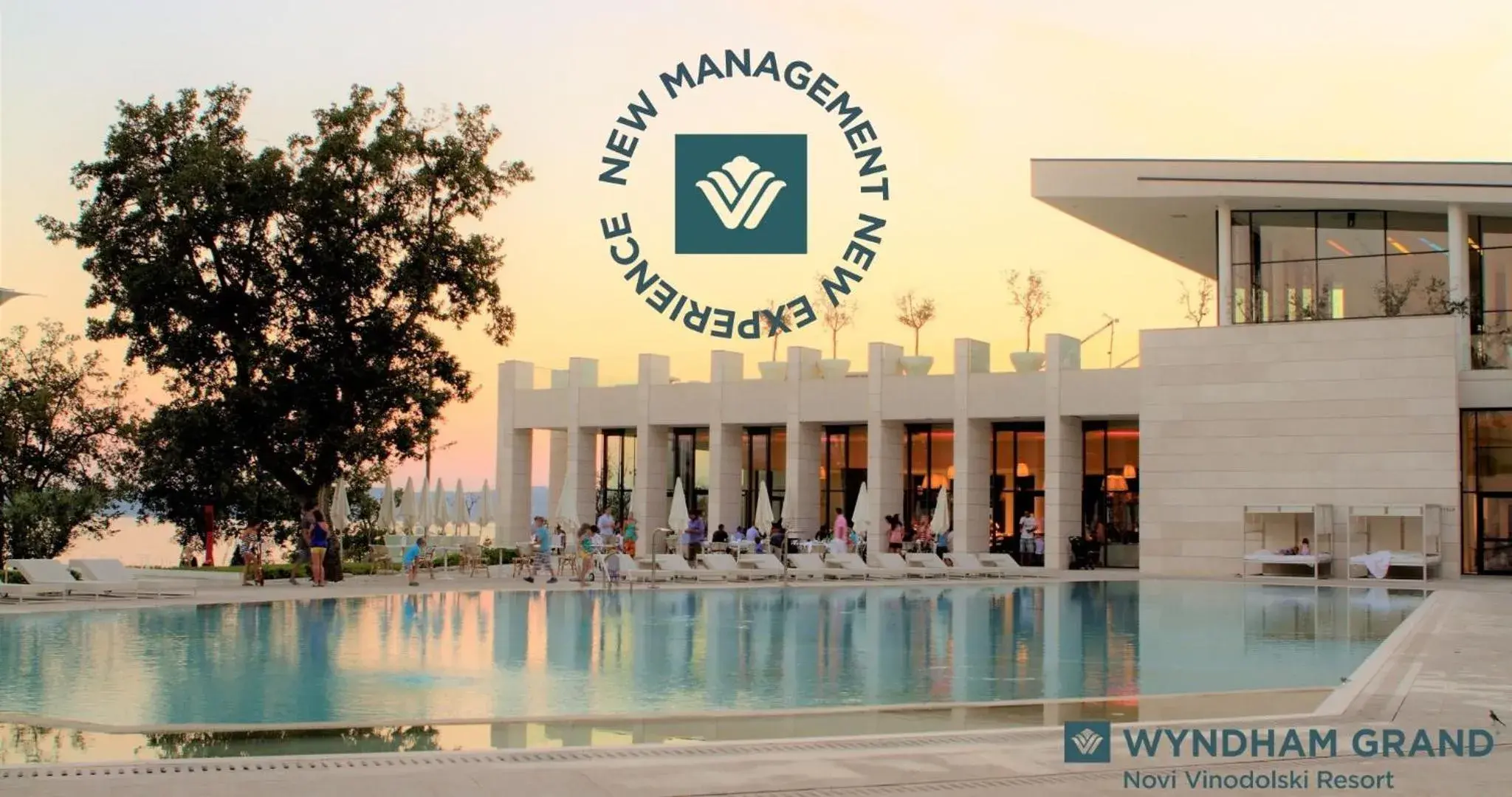 Swimming Pool in Wyndham Grand Novi Vinodolski Resort Swimming Pool in Wyndham Grand Novi Vinodolski Resort