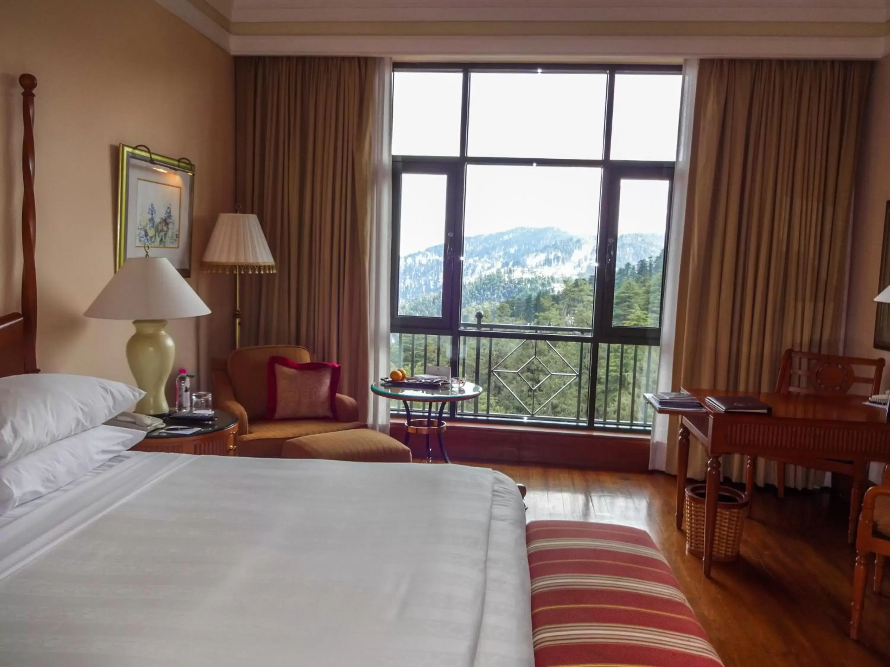 Premier Double Room with Valley View in Wildflower Hall, An Oberoi Resort, Shimla Premier Double Room with Valley View in Wildflower Hall, An Oberoi Resort, Shimla
