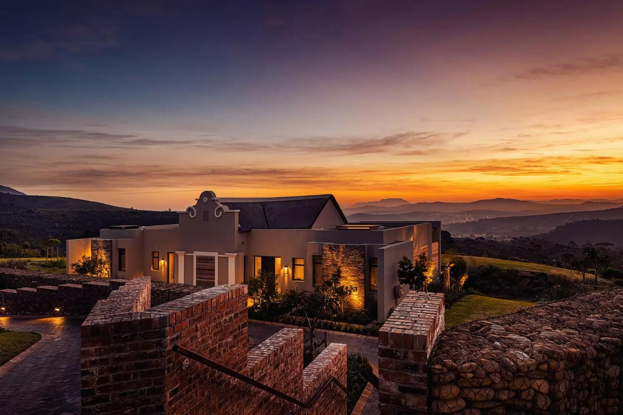 Superior Villa with Vineyard Views in Delaire Graff Lodges and Spa Superior Villa with Vineyard Views in Delaire Graff Lodges and Spa