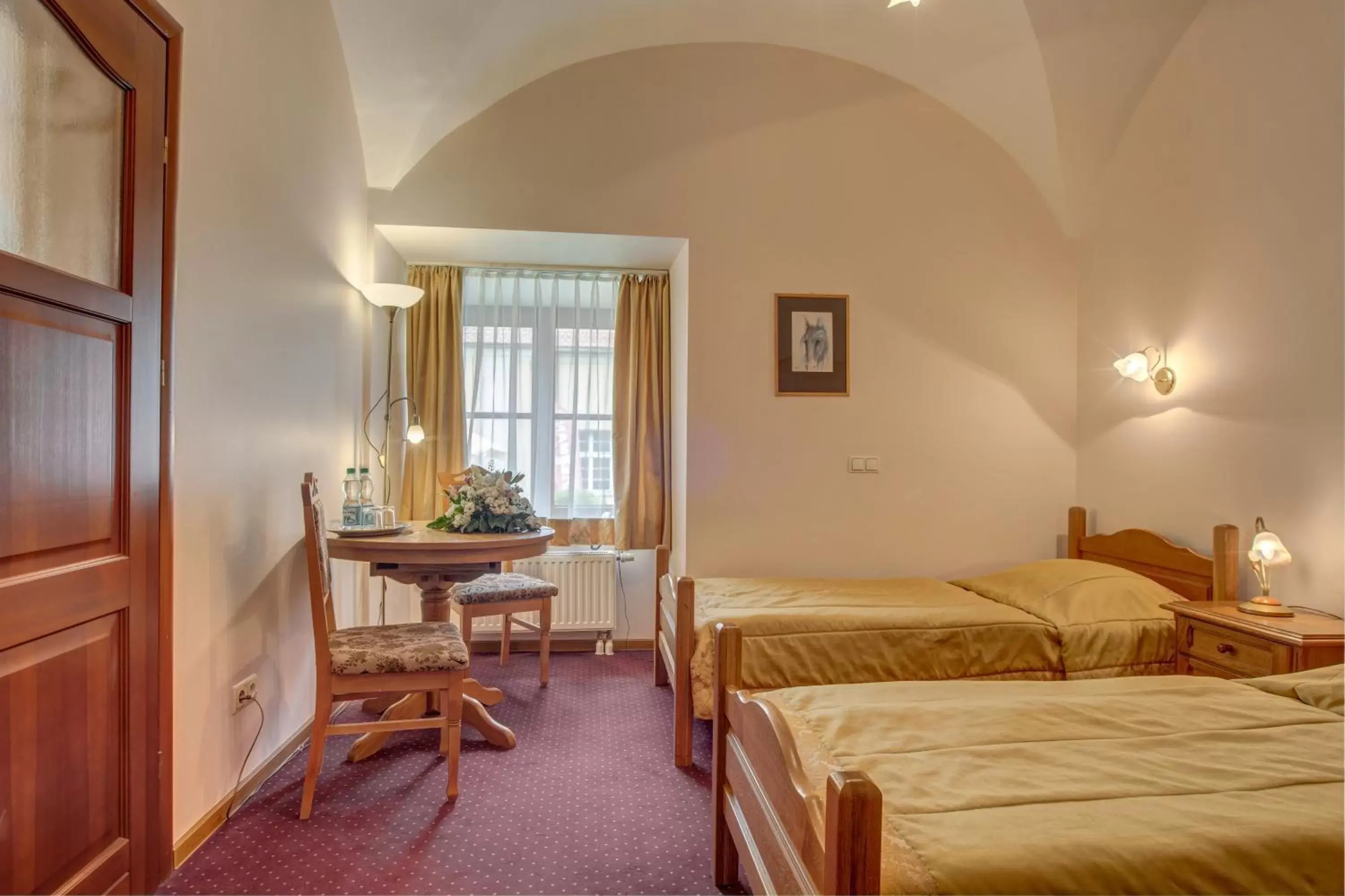 Standard Twin Room building number 4 in Hotel Książ Standard Twin Room building number 4 in Hotel Książ