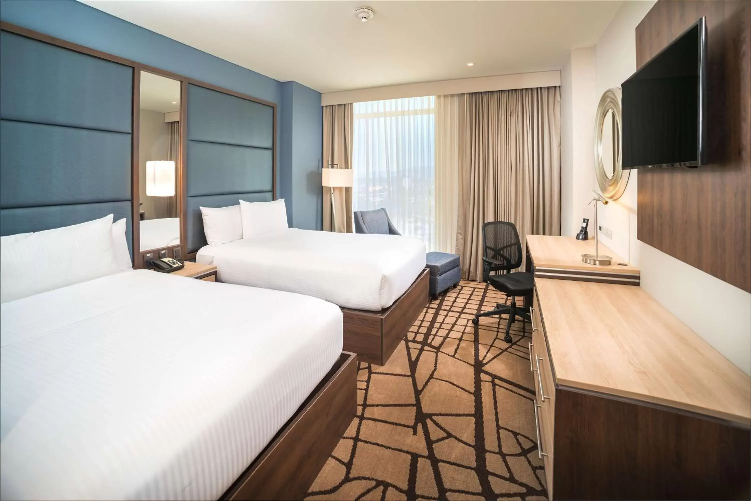 Double Room with Two Double Beds in Hilton Garden Inn Bogota Airport Double Room with Two Double Beds in Hilton Garden Inn Bogota Airport