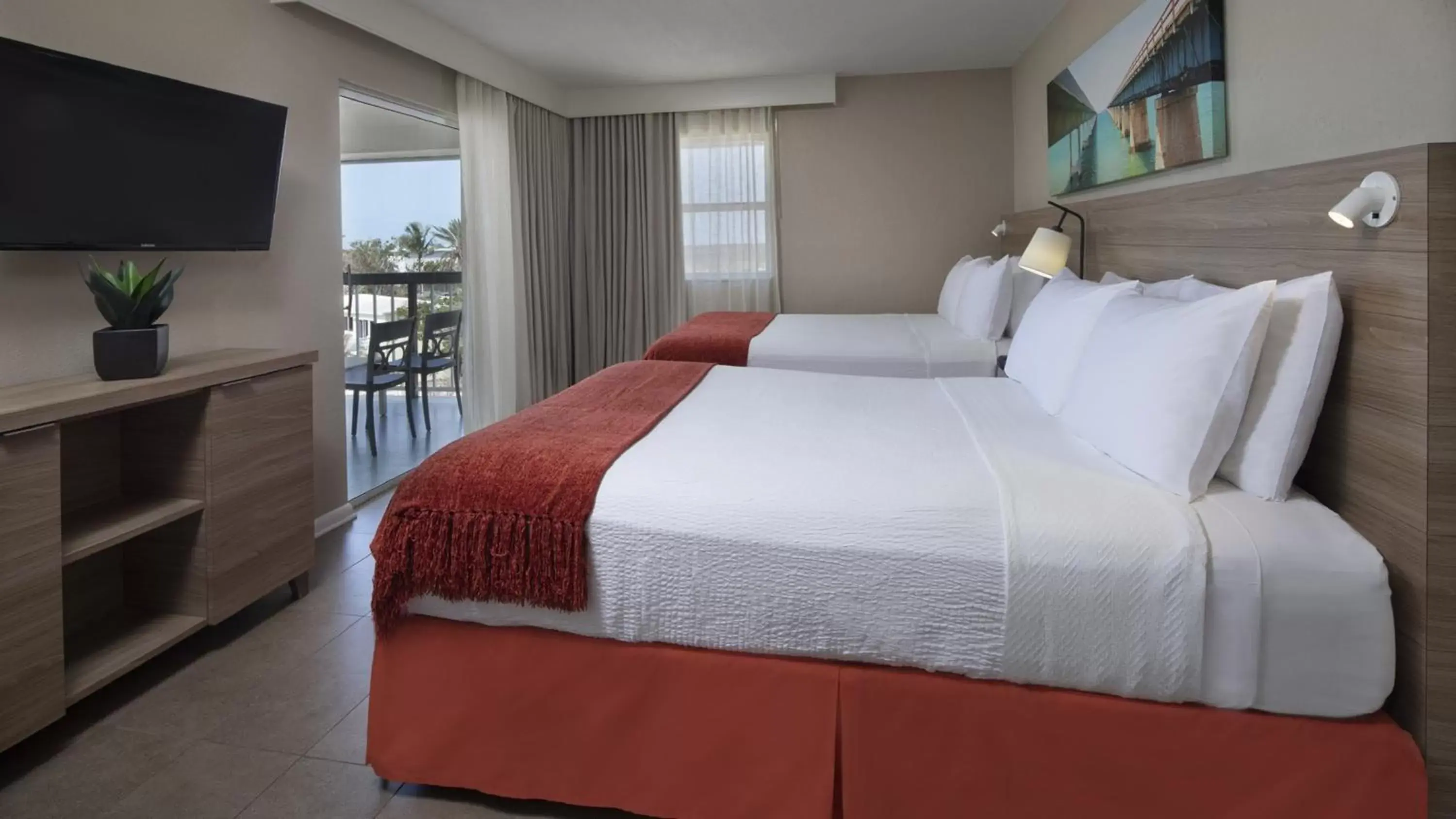 Oceanfront Queen Room with Two Queen Beds in Pelican Cove Resort & Marina Oceanfront Queen Room with Two Queen Beds in Pelican Cove Resort & Marina