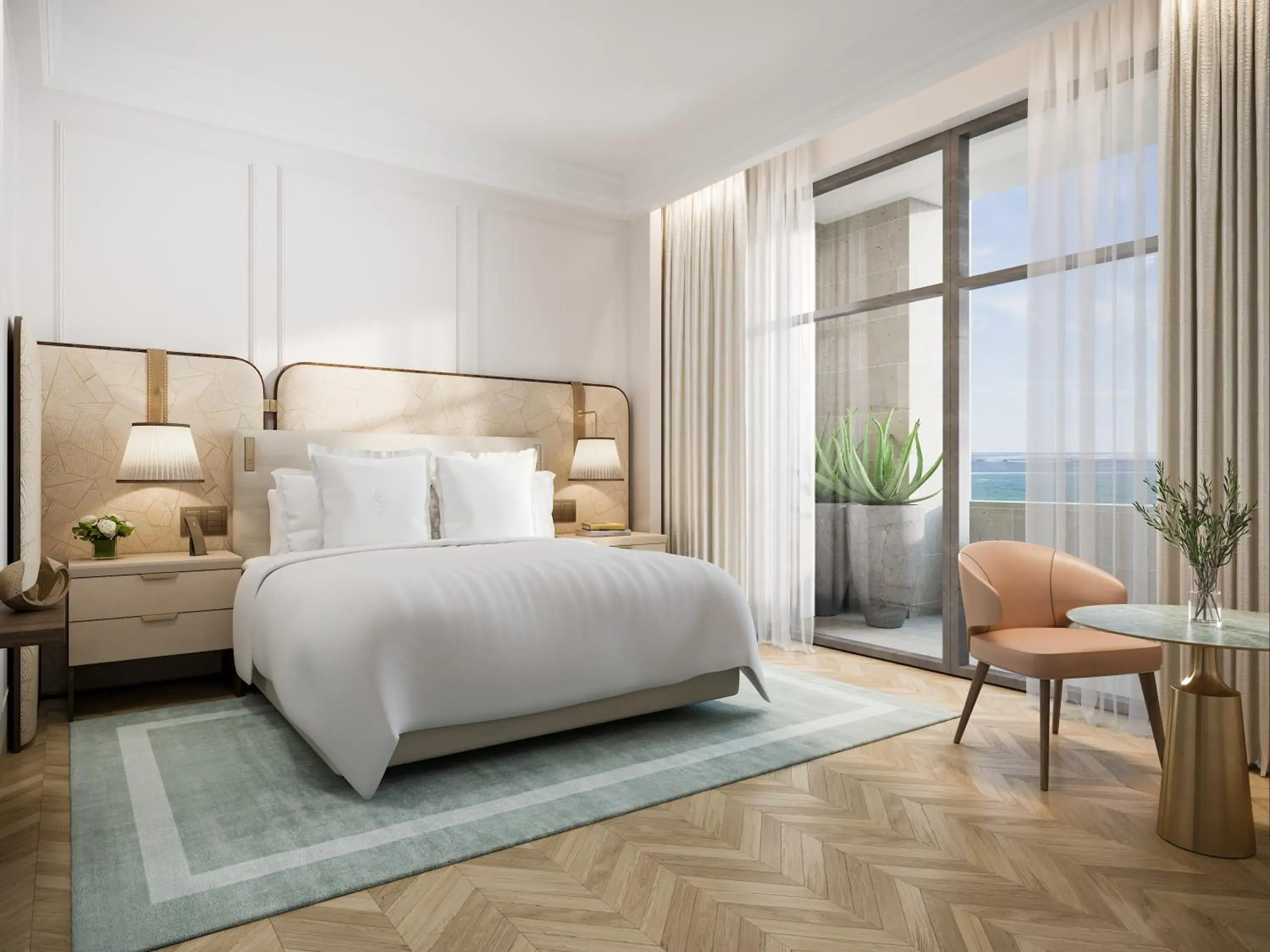 Accessible One Bedroom Sea View Apartment in Four Seasons Resort and Residences at The Pearl - Qatar Accessible One Bedroom Sea View Apartment in Four Seasons Resort and Residences at The Pearl - Qatar