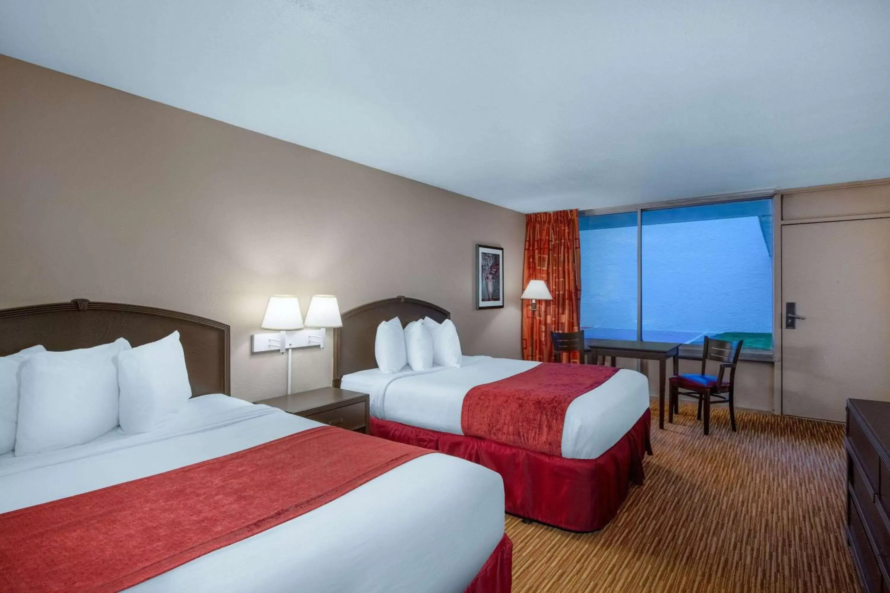 Standard 2 Queen Beds Accessible Inn Room in Ramada by Wyndham Kissimmee Gateway Standard 2 Queen Beds Accessible Inn Room in Ramada by Wyndham Kissimmee Gateway