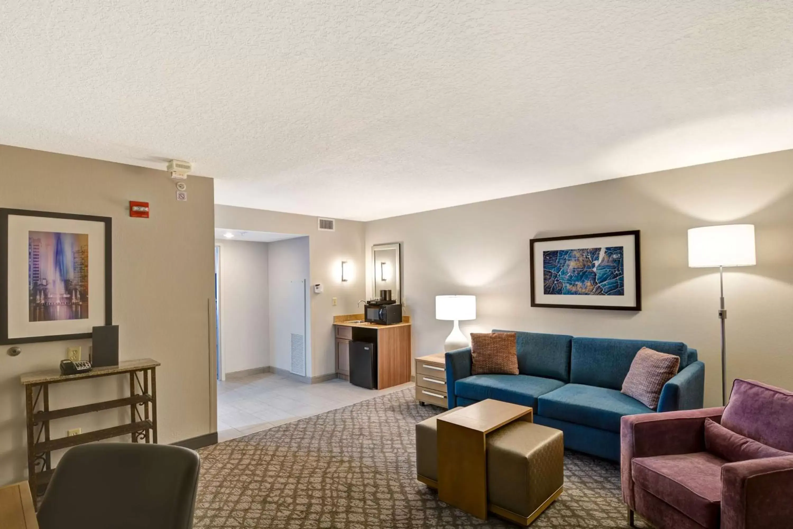 Premium King Suite - Mobility/Hearing Accessible/Non-Smoking in Embassy Suites by Hilton Orlando Downtown Premium King Suite - Mobility/Hearing Accessible/Non-Smoking in Embassy Suites by Hilton Orlando Downtown
