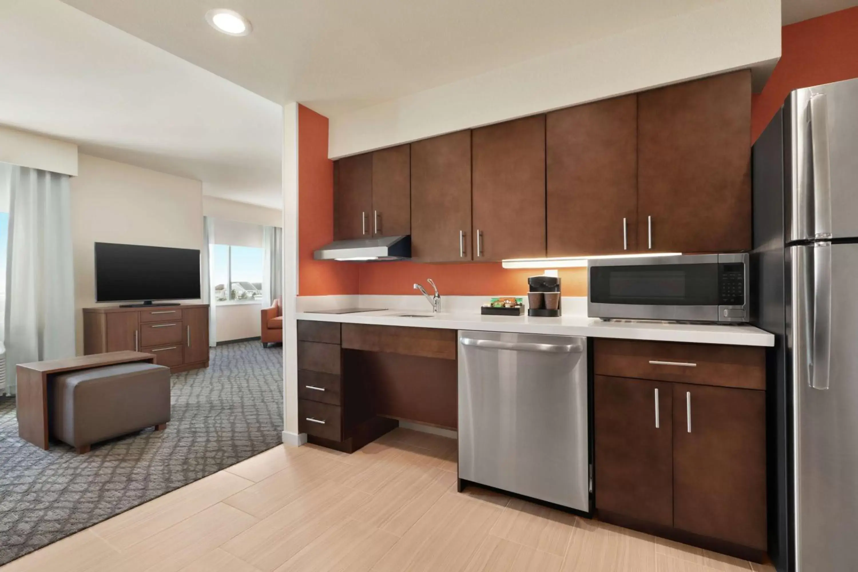 Queen Studio with Two Queen Beds - Mobility and Hearing Access/Non-Smoking in Homewood Suites by Hilton Houston NW at Beltway 8 Queen Studio with Two Queen Beds - Mobility and Hearing Access/Non-Smoking in Homewood Suites by Hilton Houston NW at Beltway 8