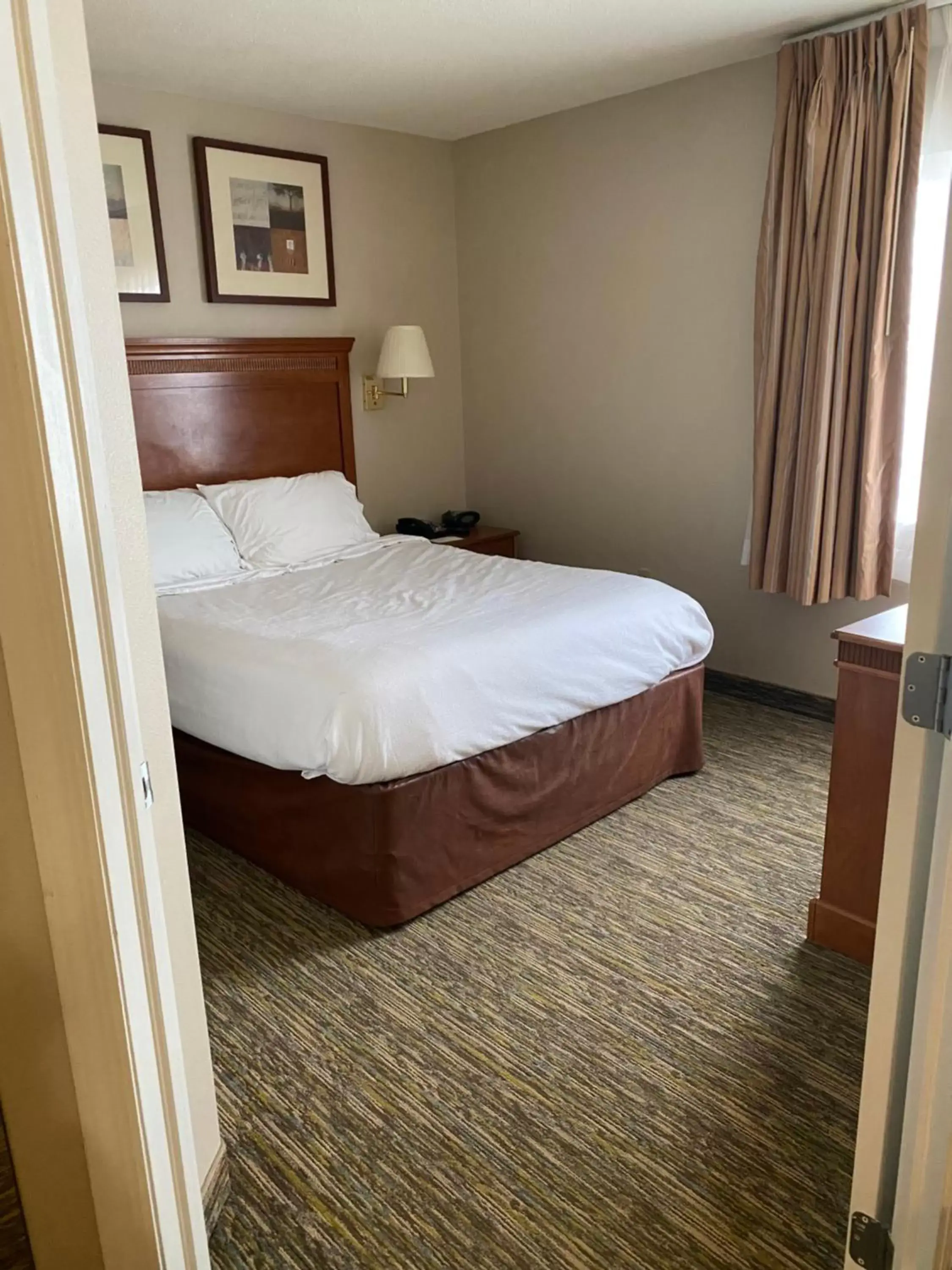 Queen Suite with Roll-In Shower - Disability Access in Candlewood Williamsport by IHG Queen Suite with Roll-In Shower - Disability Access in Candlewood Williamsport by IHG