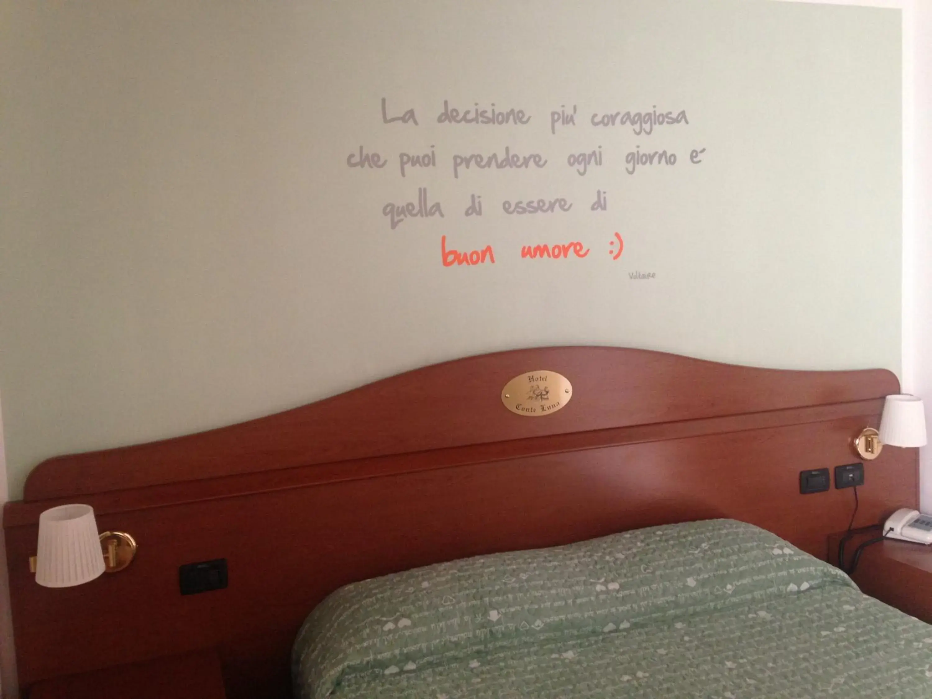 Double Room in Hotel Conte Luna Double Room in Hotel Conte Luna