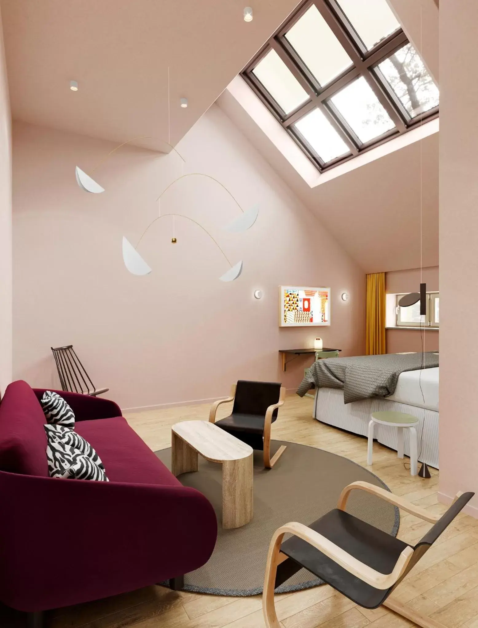 Loft Junior Suite in Hotel Helka Loft Junior Suite in Hotel Helka