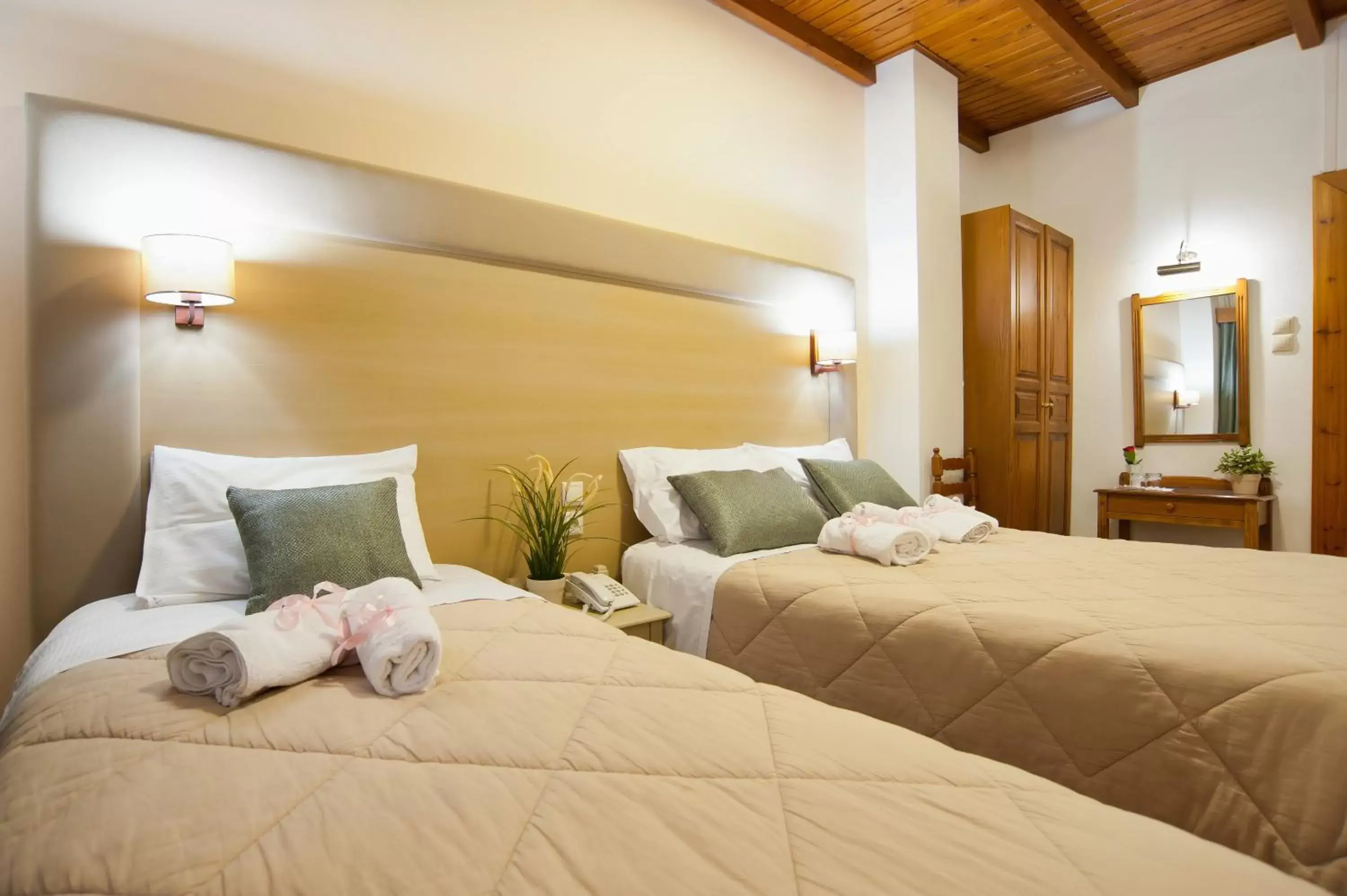 Triple Room with Panoramic View in Pan Hotel Triple Room with Panoramic View in Pan Hotel