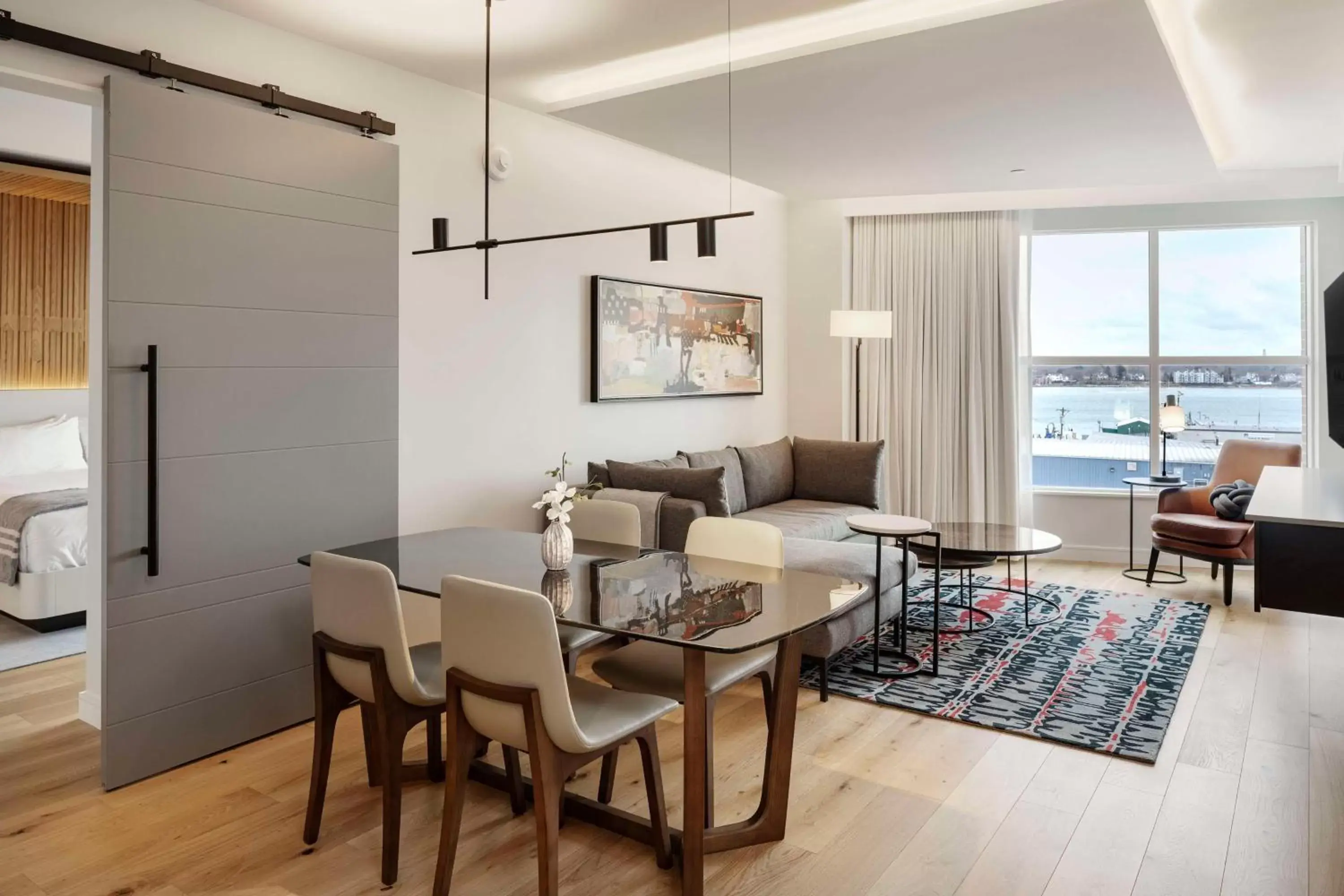 One-Bedroom King Suite with Waterfront View in Canopy By Hilton Portland Waterfront One-Bedroom King Suite with Waterfront View in Canopy By Hilton Portland Waterfront