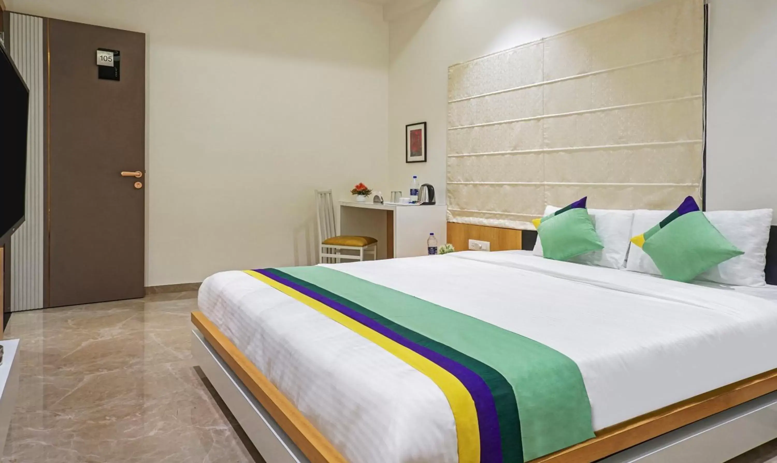 Deluxe Double Room in Treebo The Utsav, Nashik Deluxe Double Room in Treebo The Utsav, Nashik