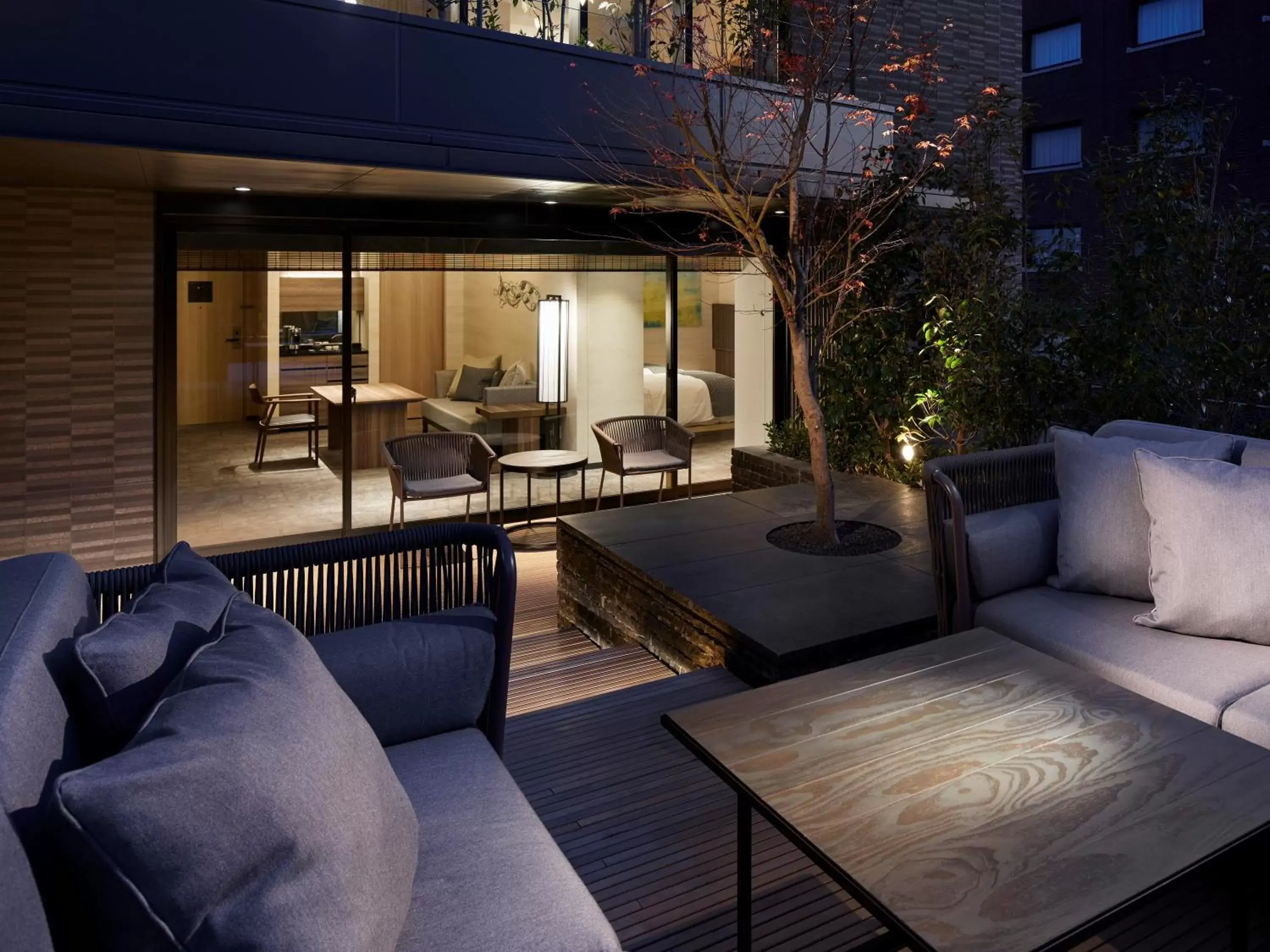 GARDEN SUITE Twin Room in The Thousand Kyoto GARDEN SUITE Twin Room in The Thousand Kyoto