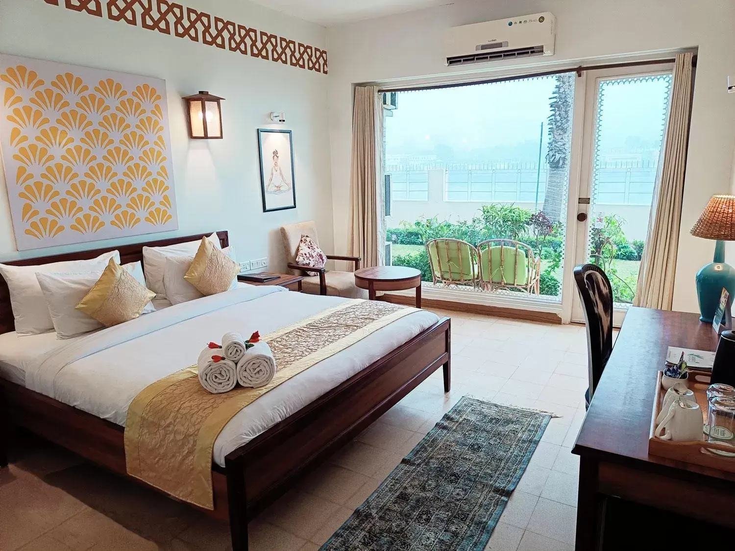 Deluxe Ganga View in Yog Niketan By Sanskriti Deluxe Ganga View in Yog Niketan By Sanskriti