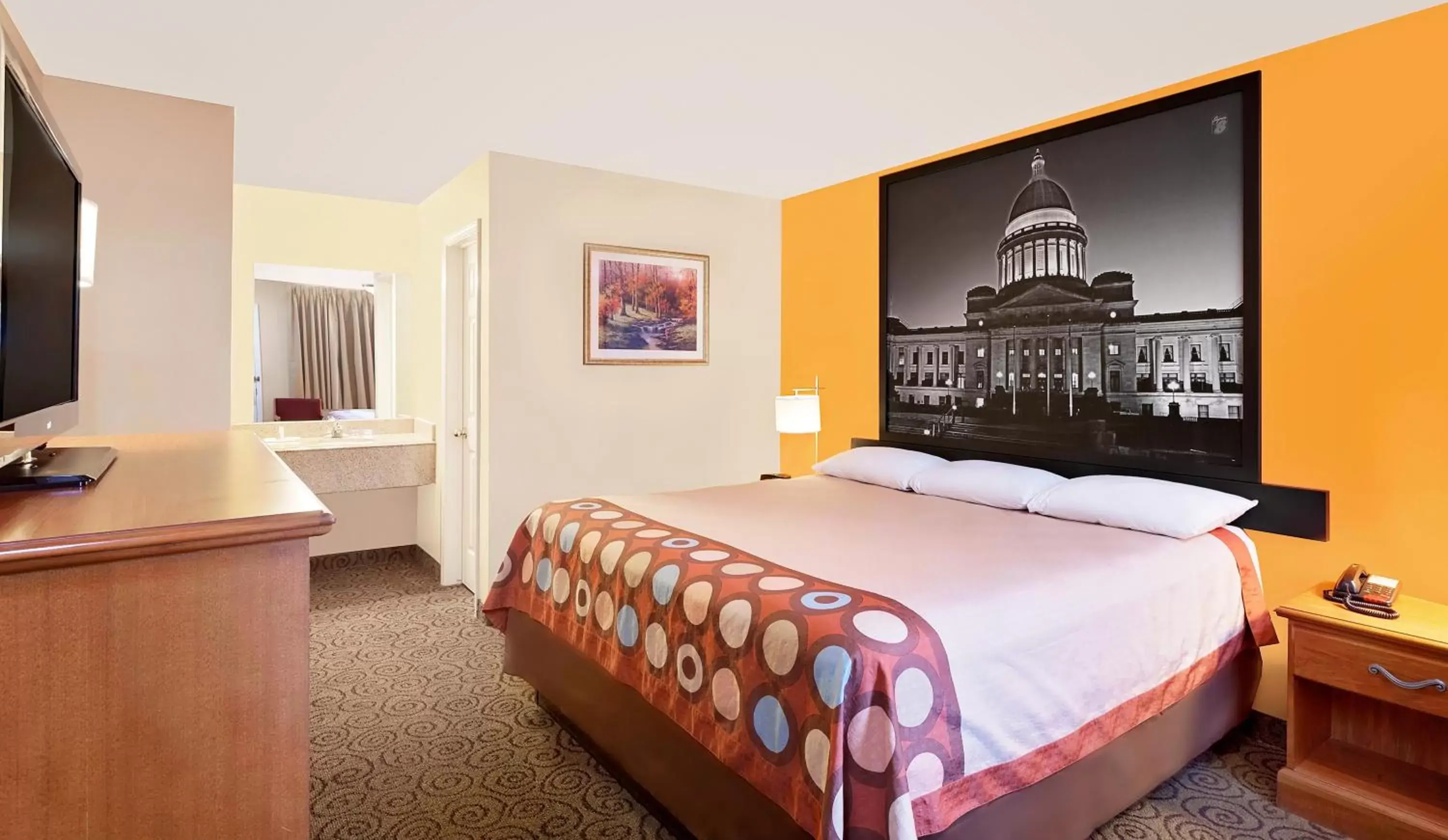 King Room - Mobility Access/Non-Smoking in Super 8 by Wyndham Siloam Springs King Room - Mobility Access/Non-Smoking in Super 8 by Wyndham Siloam Springs