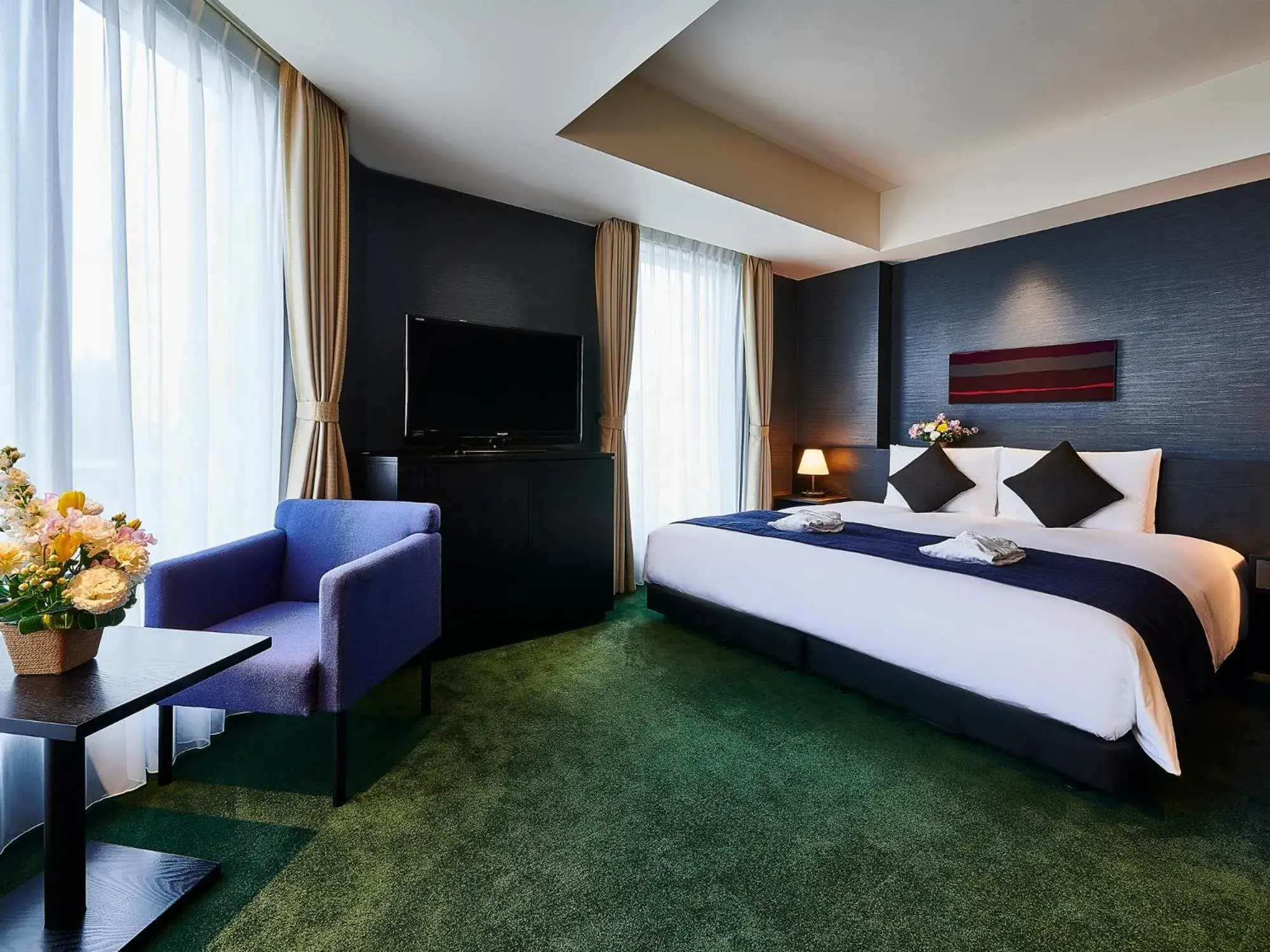 Corner Double Room - Non-Smoking in The Gate Hotel Kaminarimon by Hulic Corner Double Room - Non-Smoking in The Gate Hotel Kaminarimon by Hulic