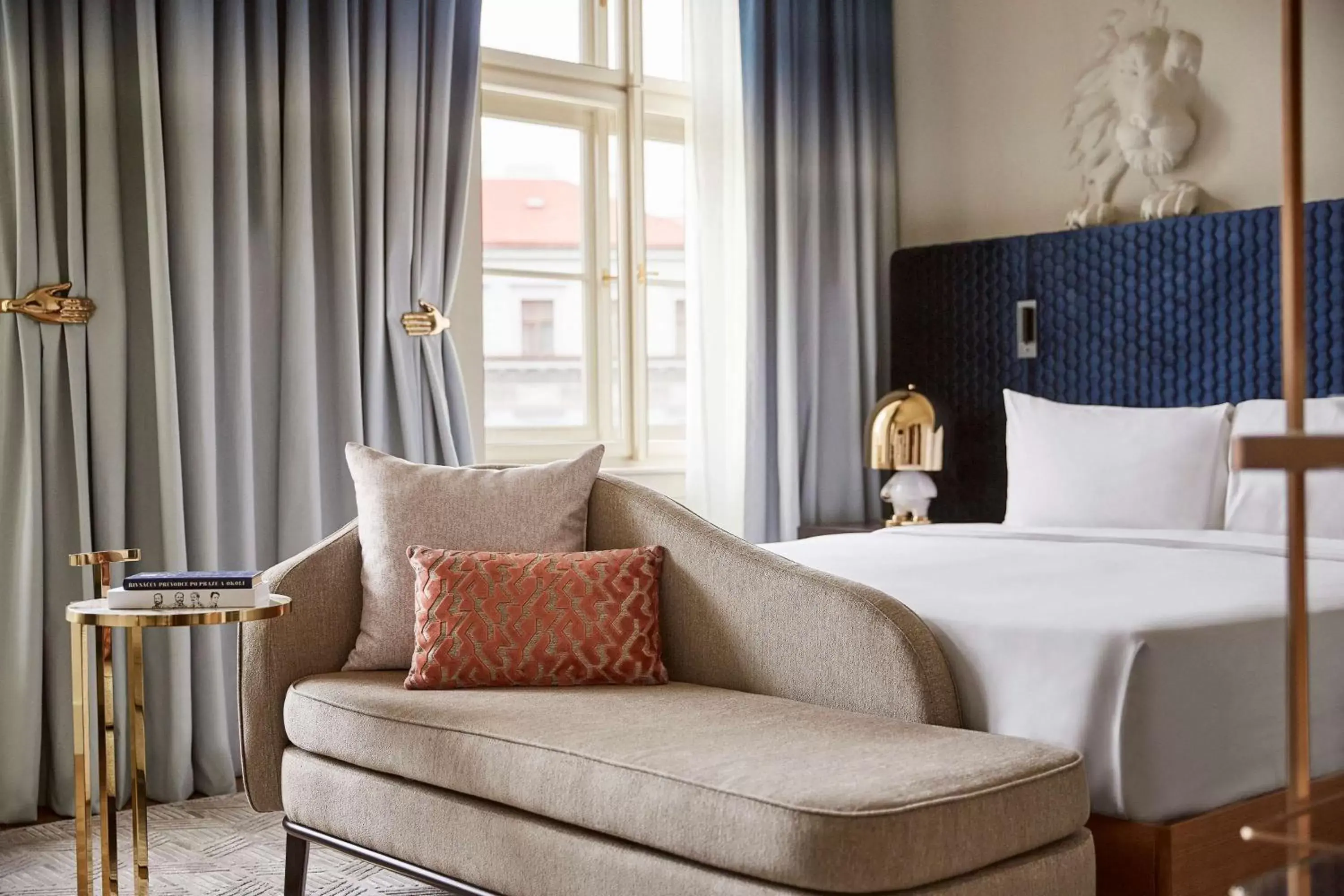 Deluxe King Room with View in Andaz Prague, By Hyatt Deluxe King Room with View in Andaz Prague, By Hyatt