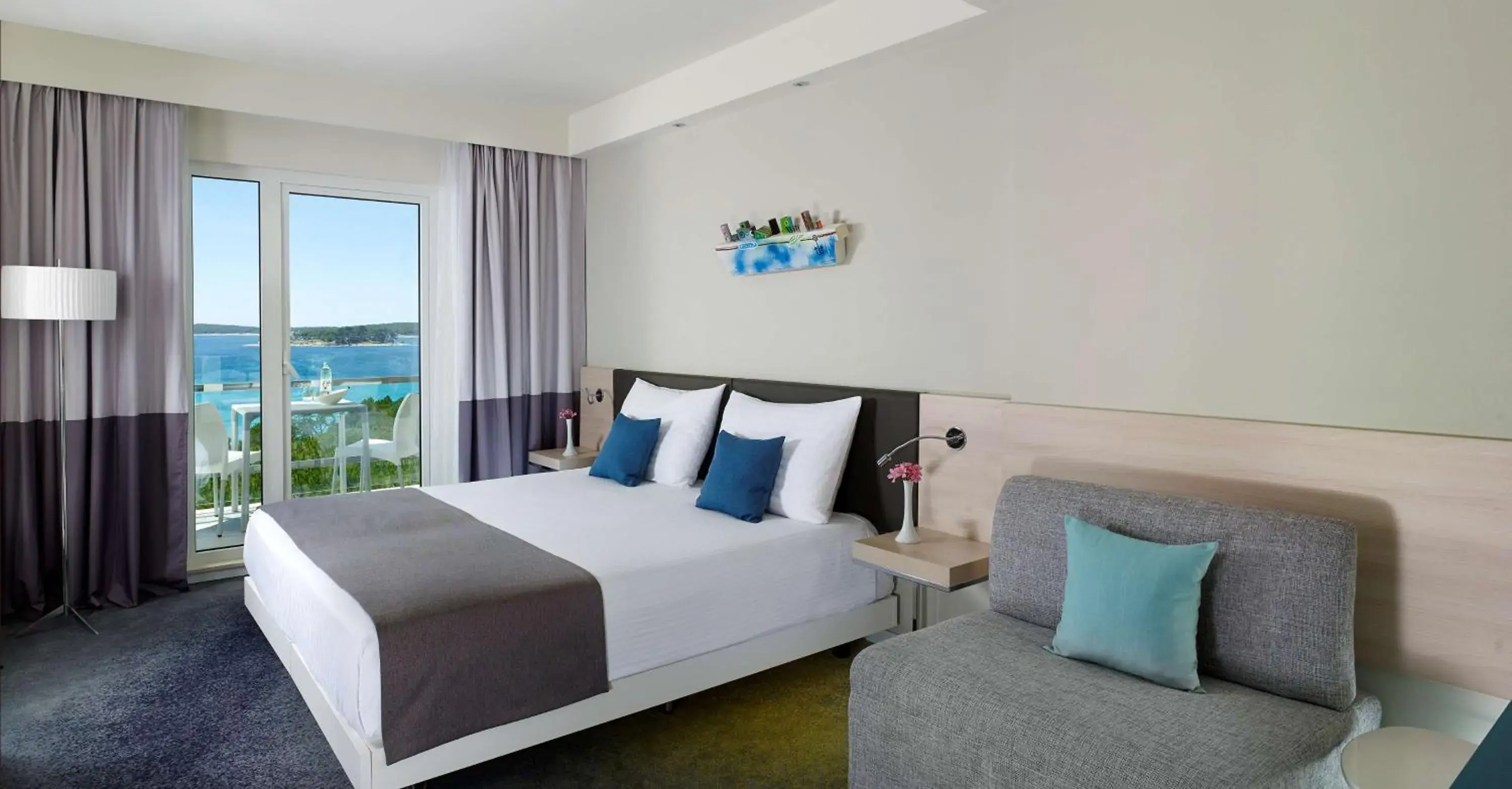 Superior Double or Twin Room with Balcony - Sea Side in Park Plaza Belvedere Medulin Superior Double or Twin Room with Balcony - Sea Side in Park Plaza Belvedere Medulin