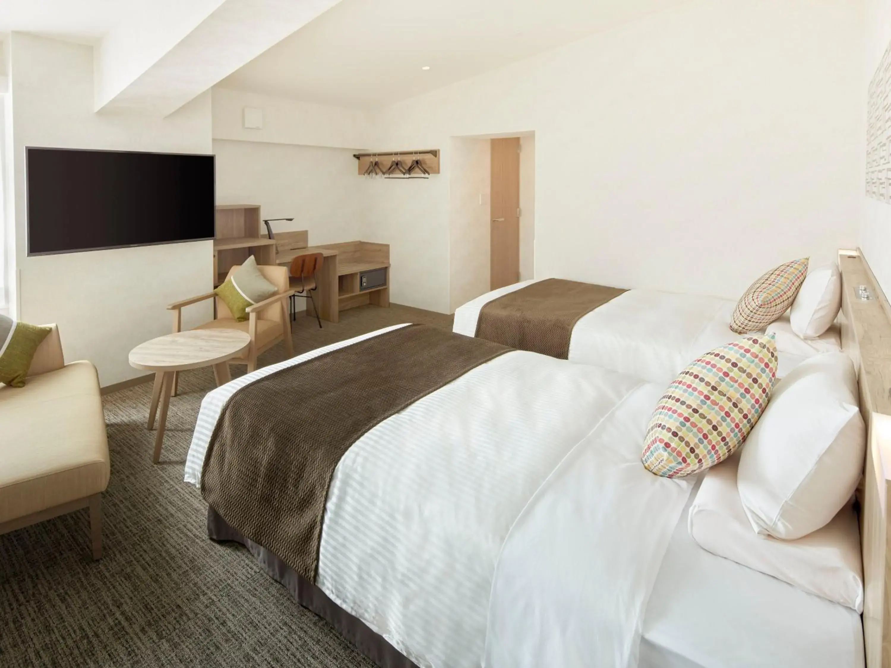 Deluxe Twin Room - House Keeping is Optional with Additional Cost - Non-Smoking in HOTEL MYSTAYS Kiyosumi Shirakawa Deluxe Twin Room - House Keeping is Optional with Additional Cost - Non-Smoking in HOTEL MYSTAYS Kiyosumi Shirakawa