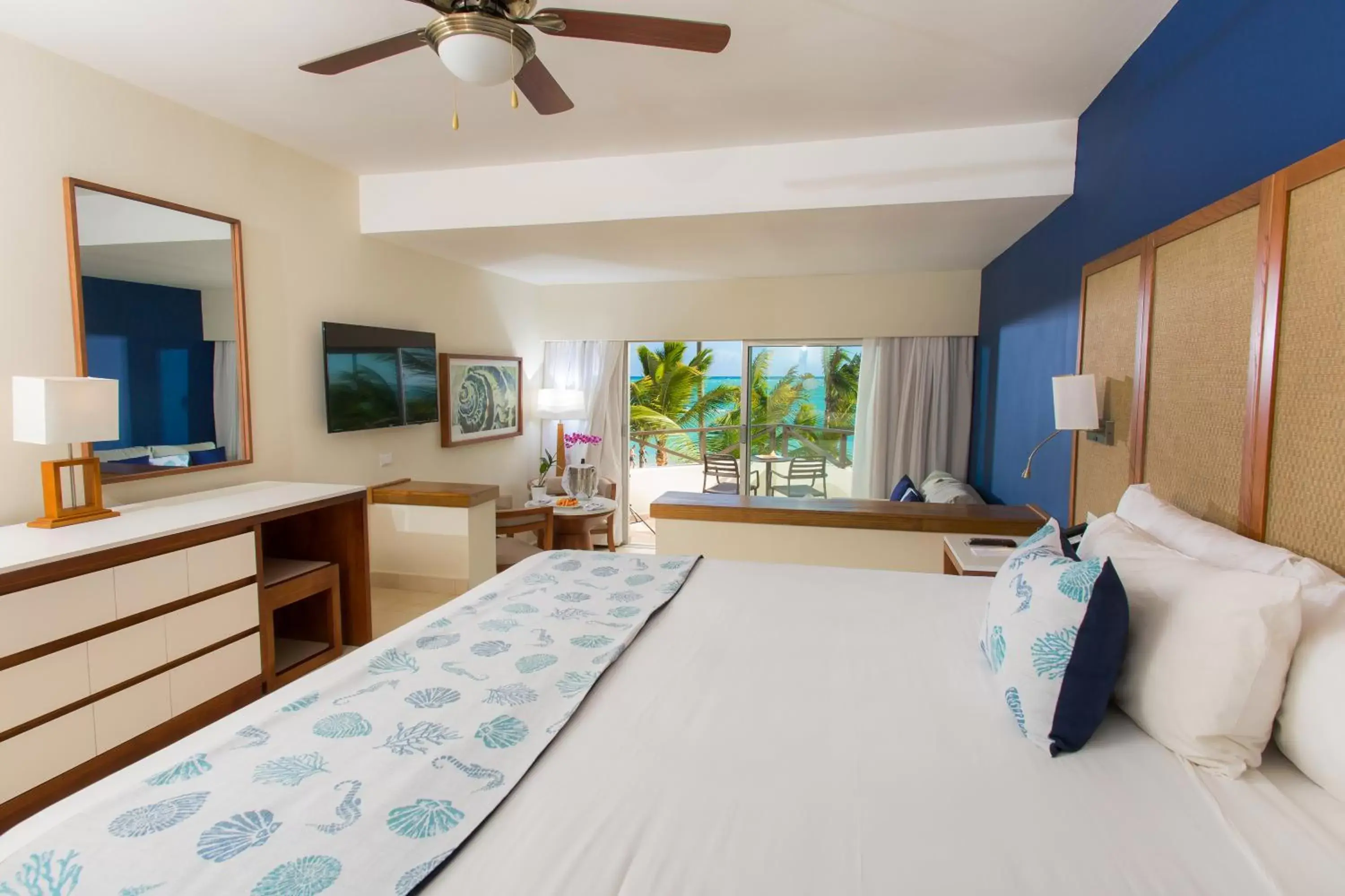 Junior Suite with Side Ocean View in Impressive Premium Punta Cana - All Inclusive Junior Suite with Side Ocean View in Impressive Premium Punta Cana - All Inclusive