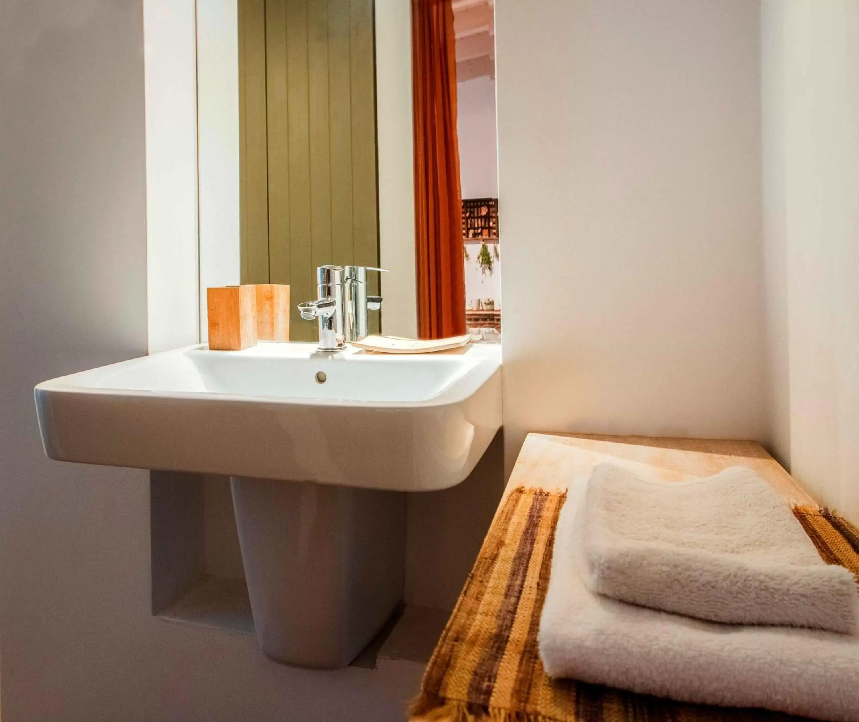 Double or Twin Room with Garden View in Altanure - Casa Terra Ecological Boutique Hotel Double or Twin Room with Garden View in Altanure - Casa Terra Ecological Boutique Hotel