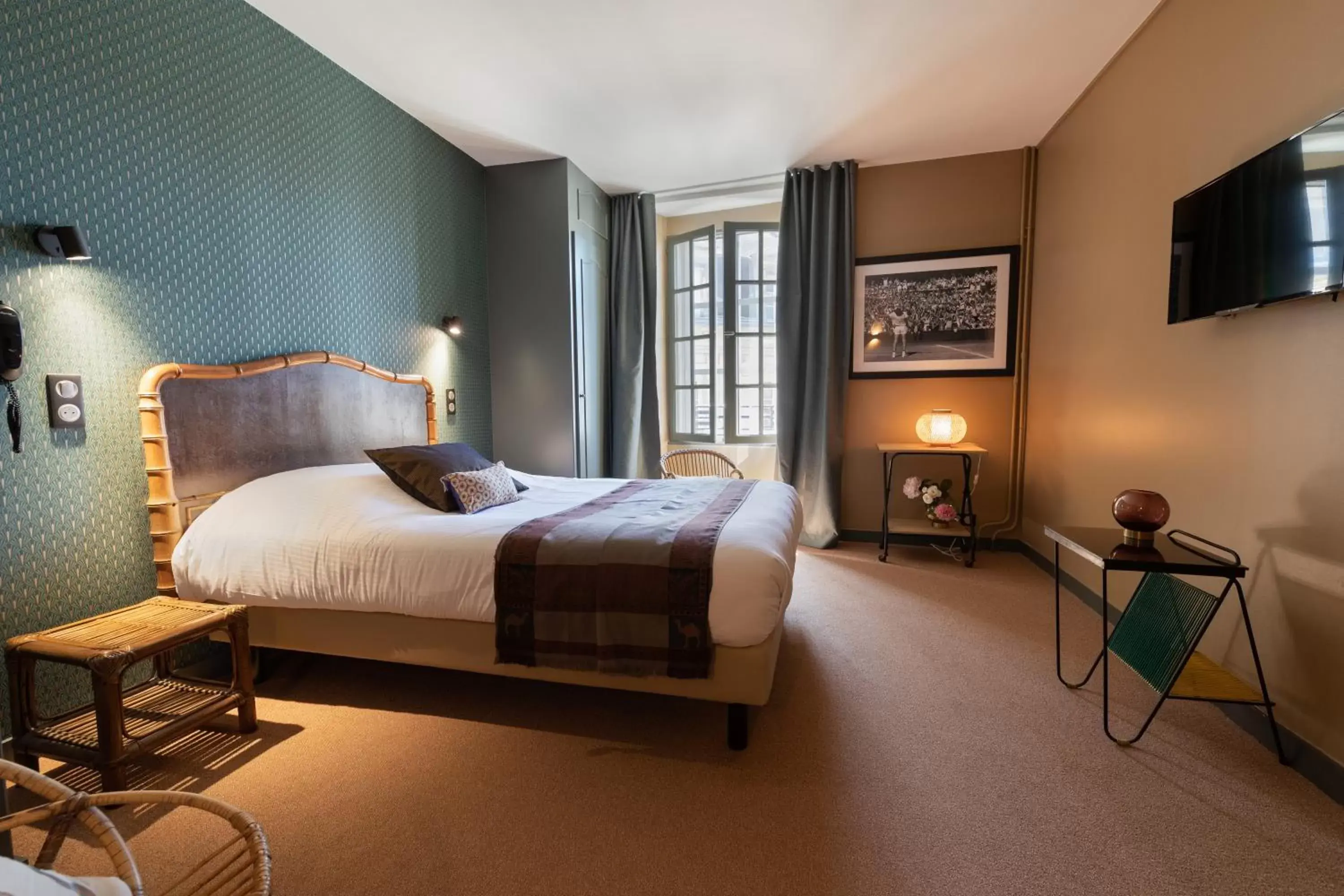 Comfort Triple Room - single occupancy in Hôtel Saint-Julien Comfort Triple Room - single occupancy in Hôtel Saint-Julien